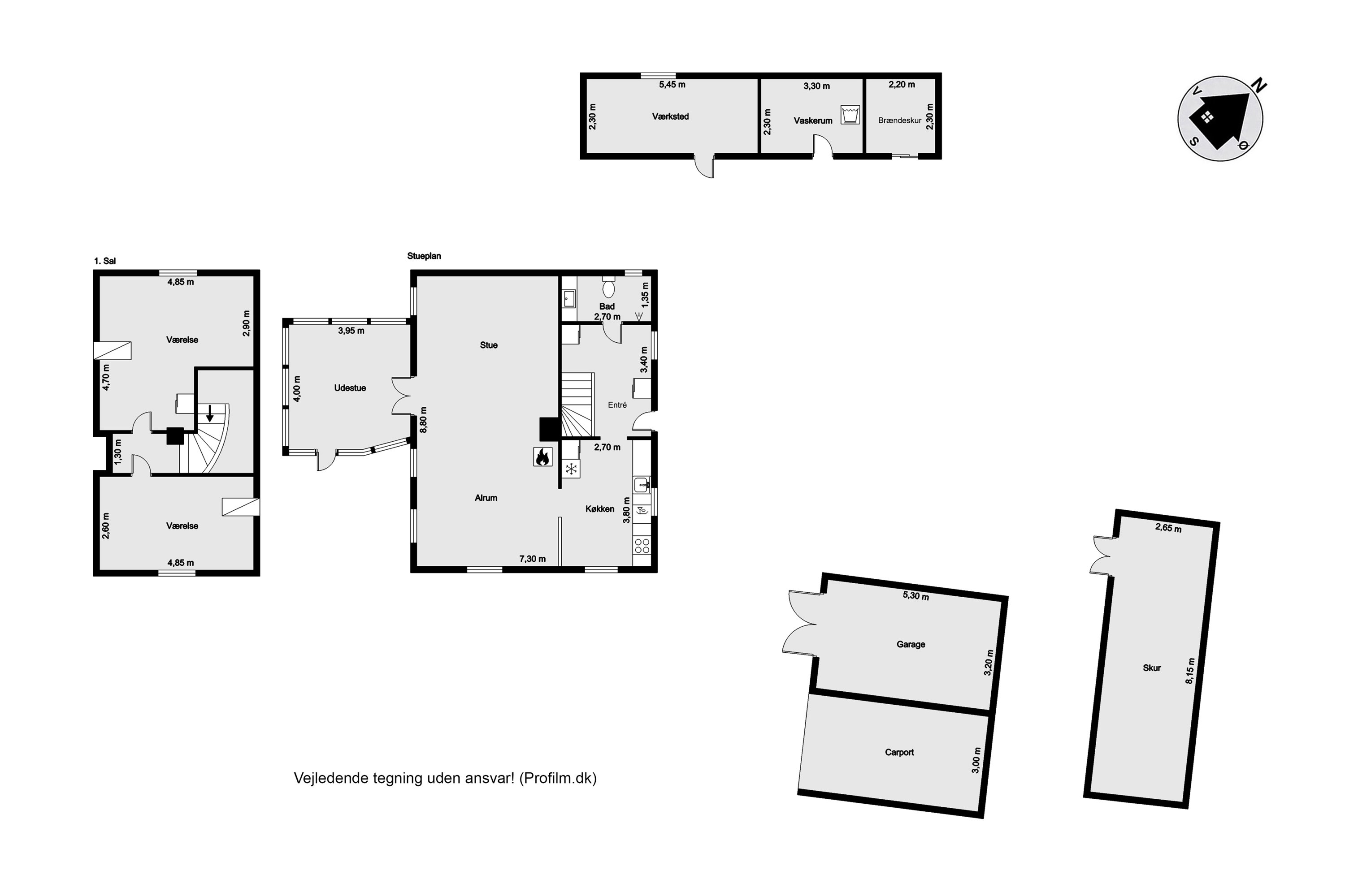 Plantegninger billede af Ormstrupvej 8, Idom, 7500 Holstebro
