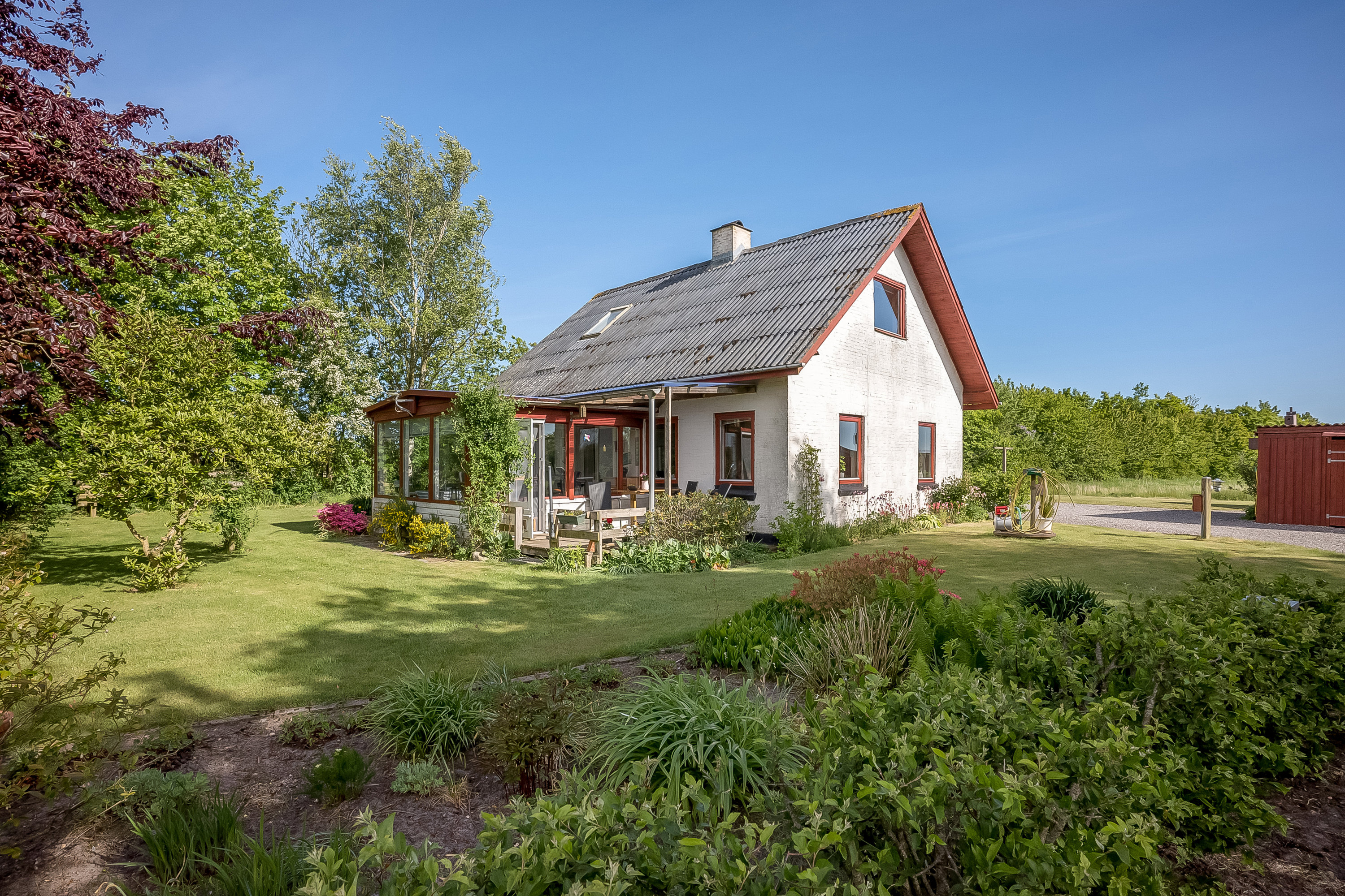 Fremhævet ejendommen billede i fuldskærmstilstand. Billede af Ormstrupvej 8, Idom, 7500 Holstebro