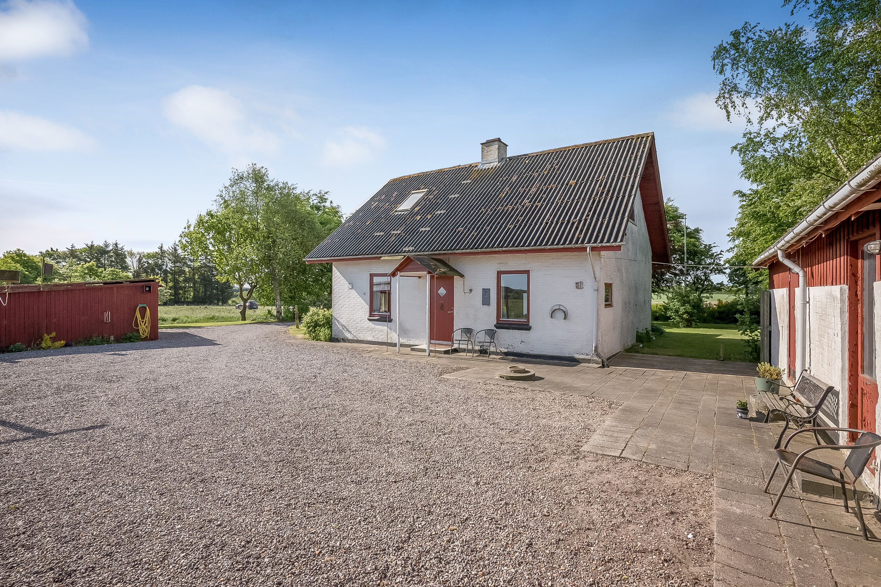 Fremhævet ejendommen billede i fuldskærmstilstand. Billede af Ormstrupvej 8, Idom, 7500 Holstebro