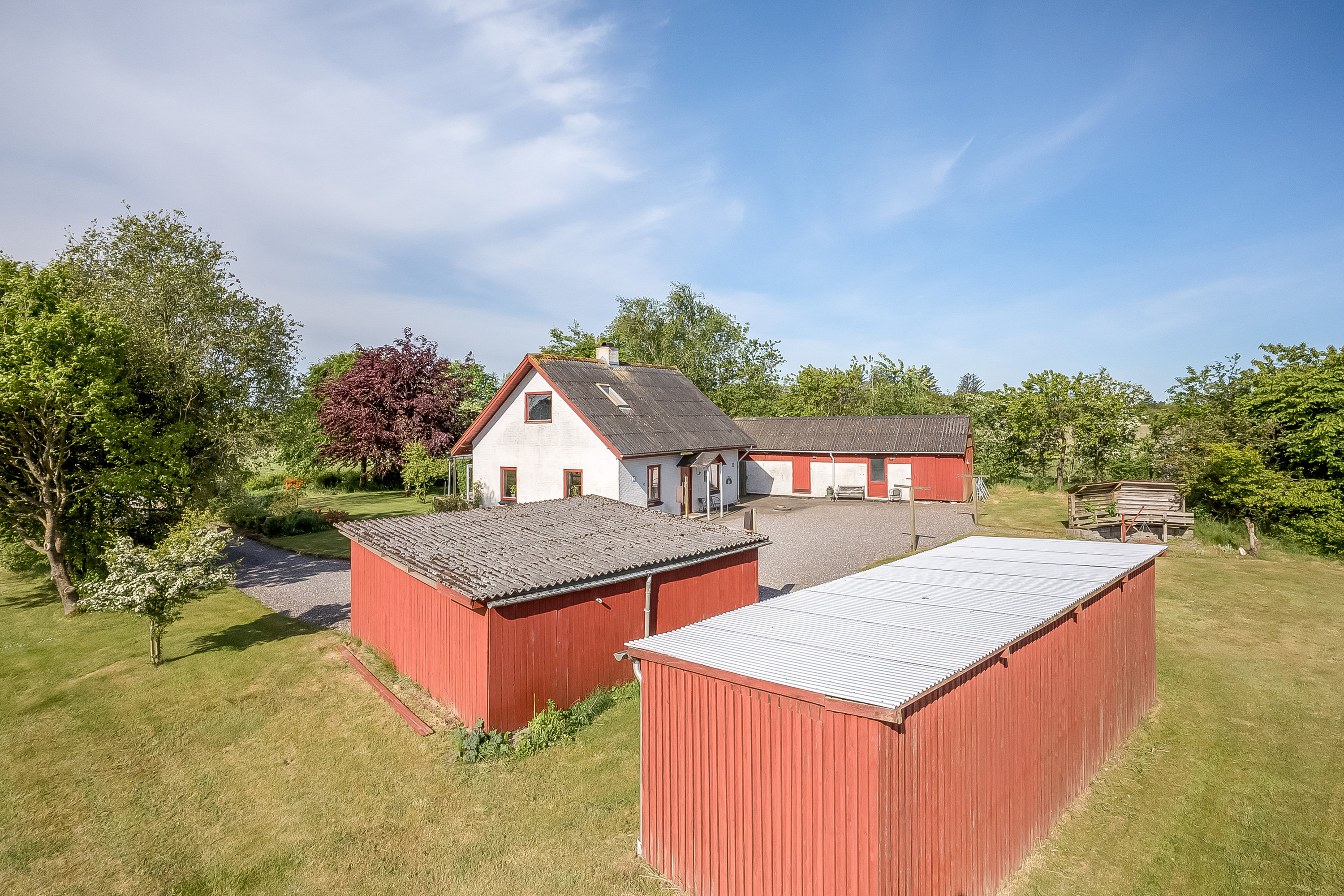 Fremhævet ejendommen billede i fuldskærmstilstand. Billede af Ormstrupvej 8, Idom, 7500 Holstebro