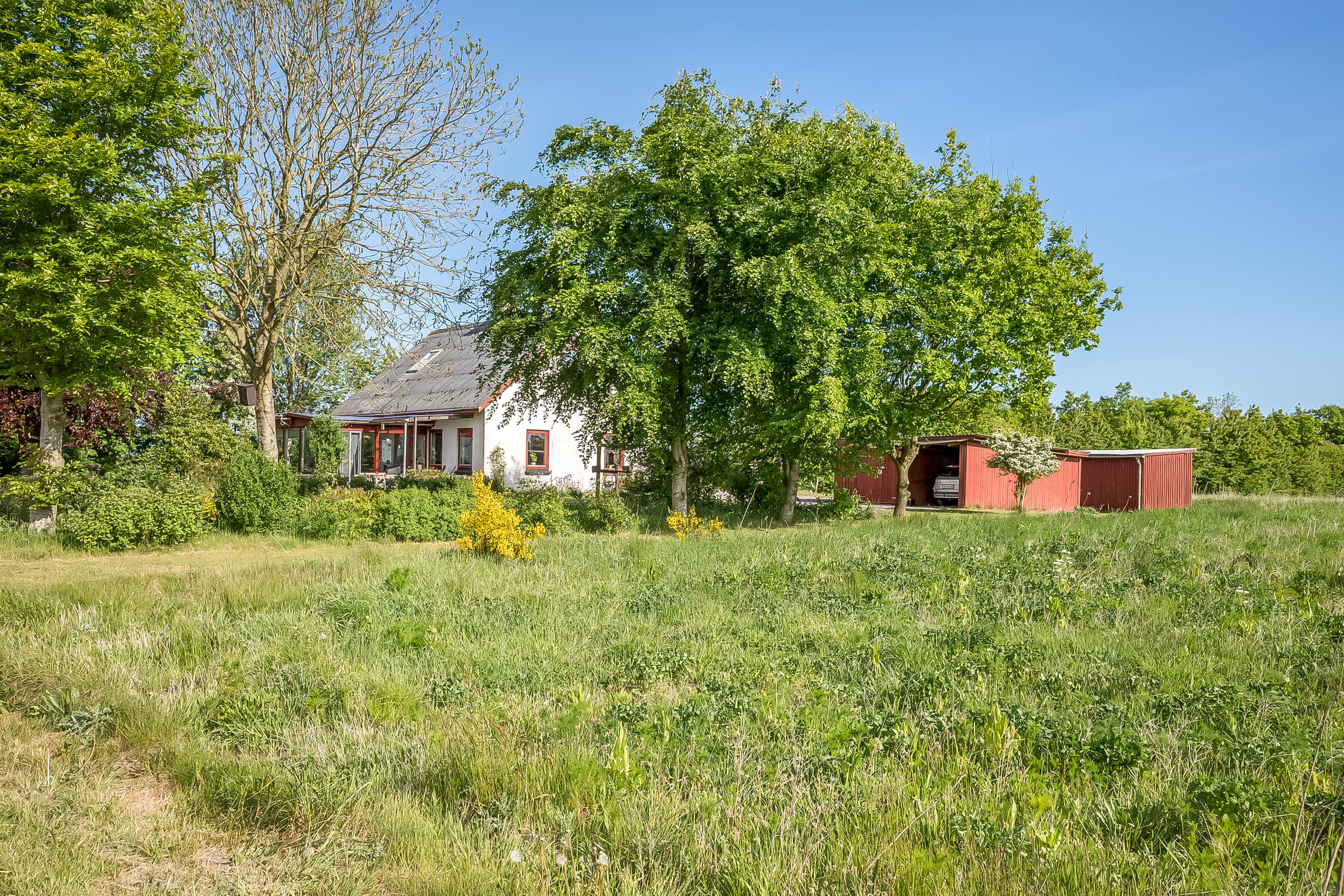 Fremhævet ejendommen billede i fuldskærmstilstand. Billede af Ormstrupvej 8, Idom, 7500 Holstebro