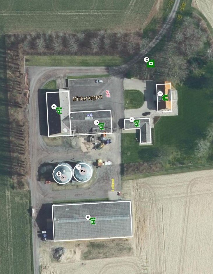 Fremhævet  billede i fuldskærmstilstand. Billede af Kirkevejen 143, Hillested, 4930 Maribo