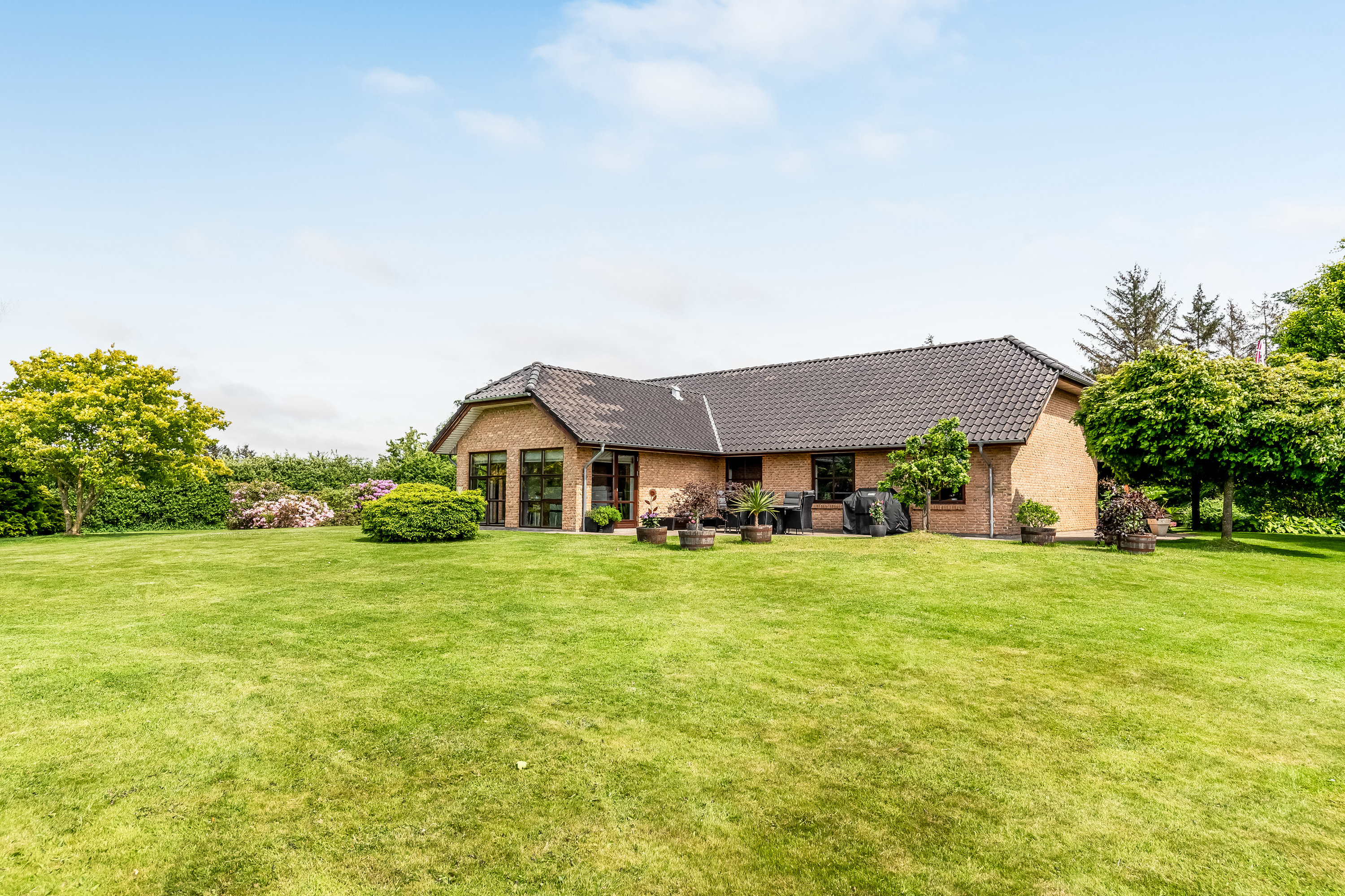 Fremhævet stuehus billede i fuldskærmstilstand. Billede af Birkemosevej 10, Karstoft, 6933 Kibæk