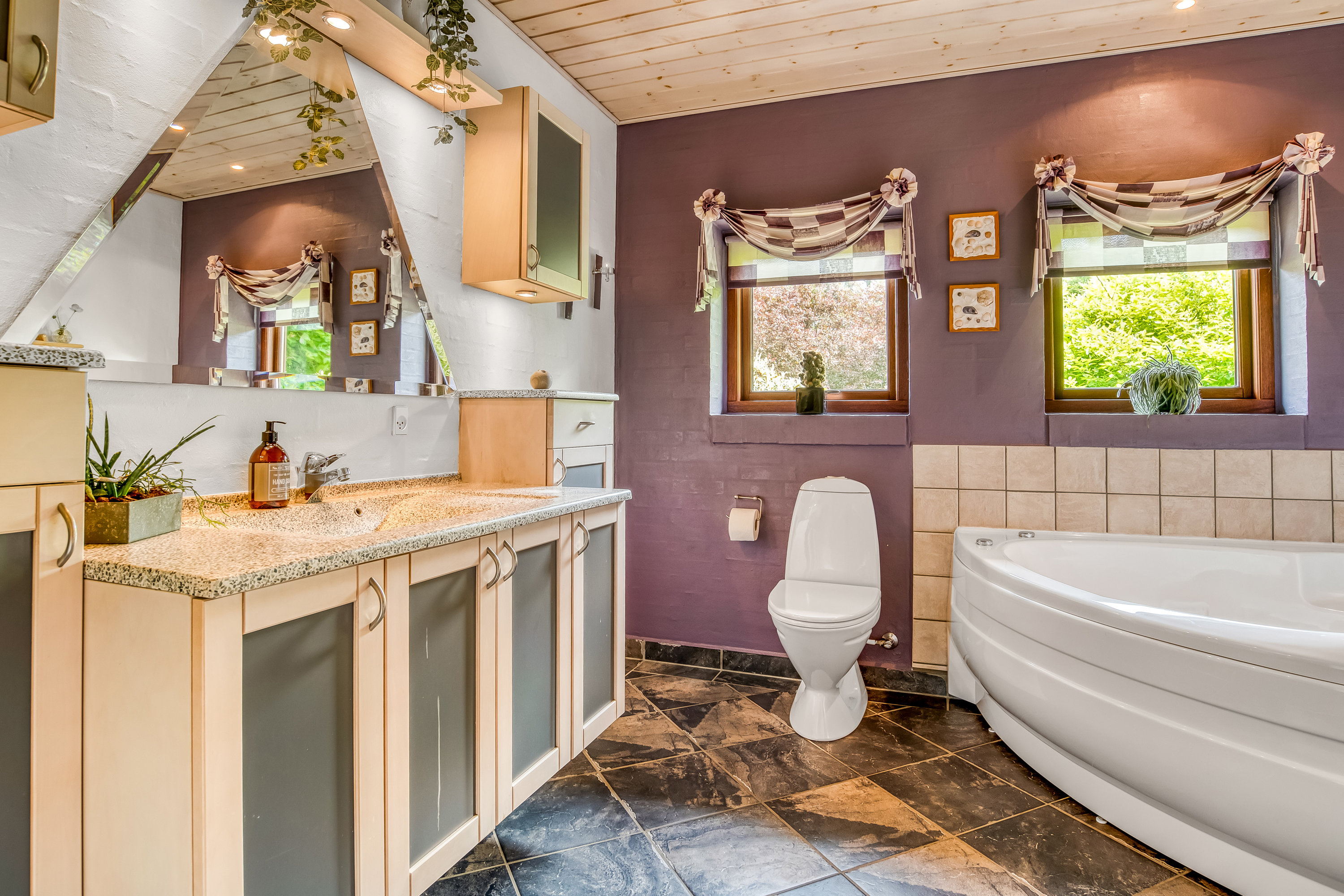 Fremhævet badeværelse billede i fuldskærmstilstand. Billede af Birkemosevej 10, Karstoft, 6933 Kibæk