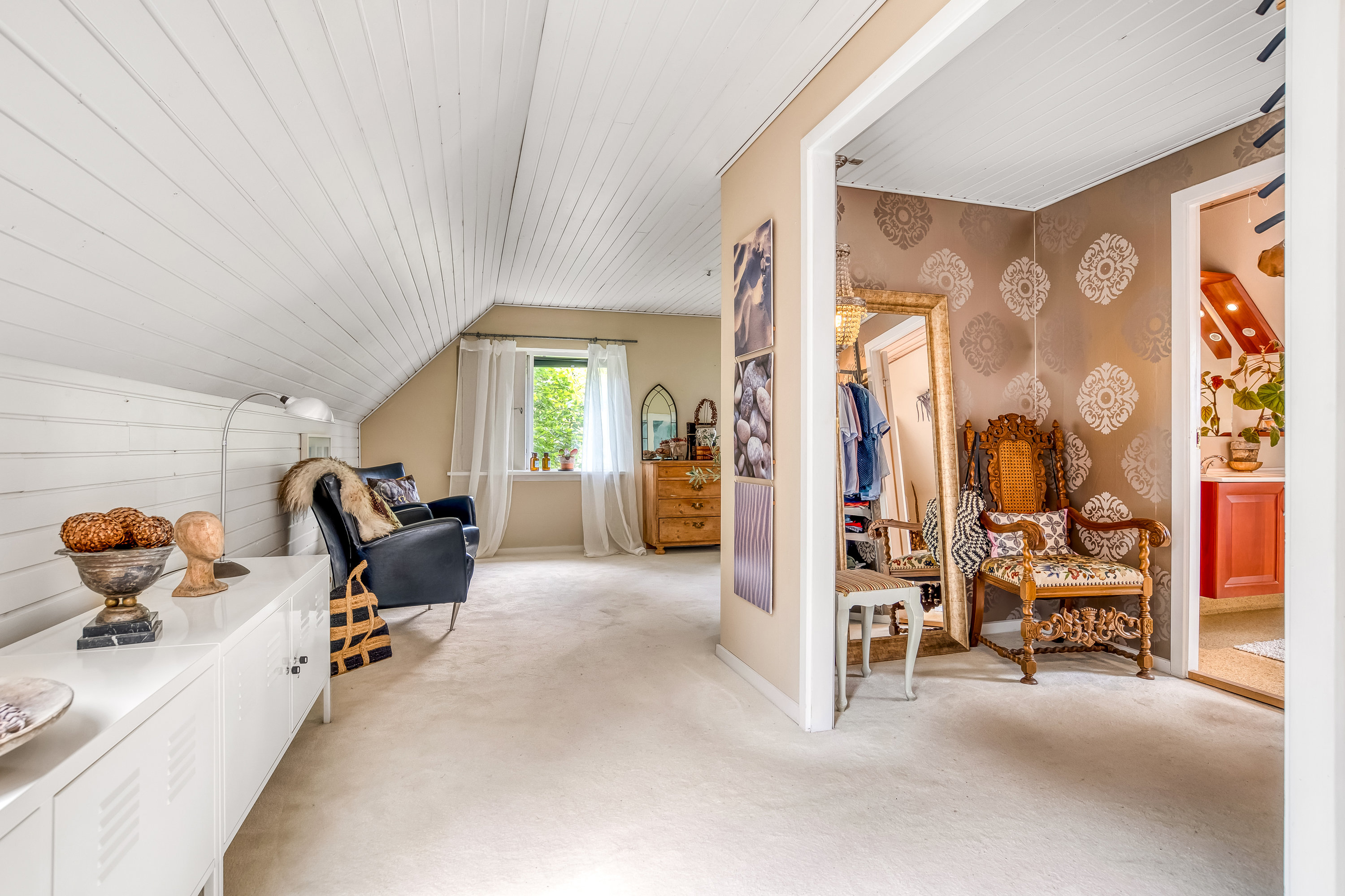 Fremhævet soveværelse billede i fuldskærmstilstand. Billede af Egebjergvej 32B, Vridsted, 7800 Skive