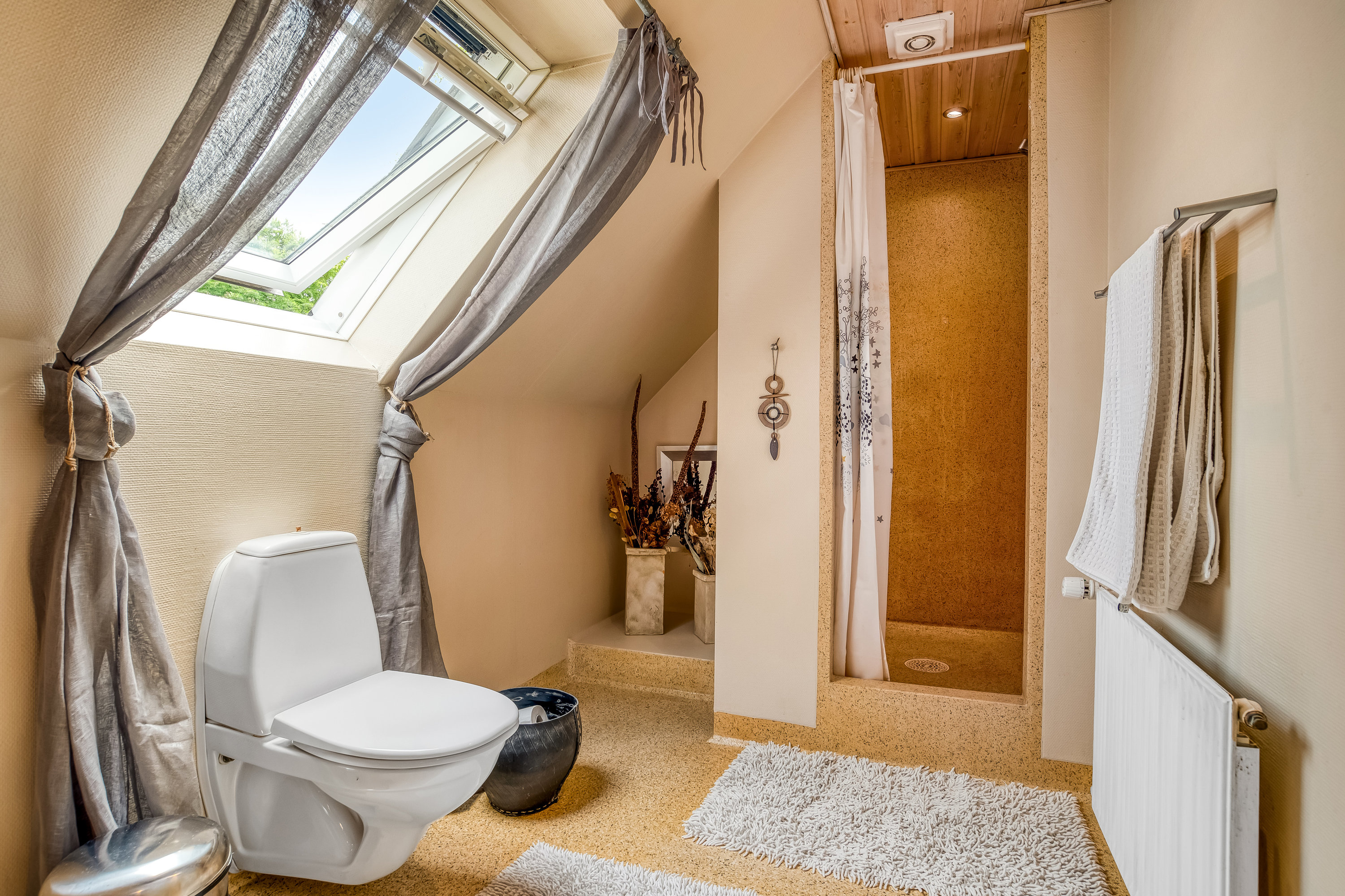 Fremhævet badeværelse billede i fuldskærmstilstand. Billede af Egebjergvej 32B, Vridsted, 7800 Skive