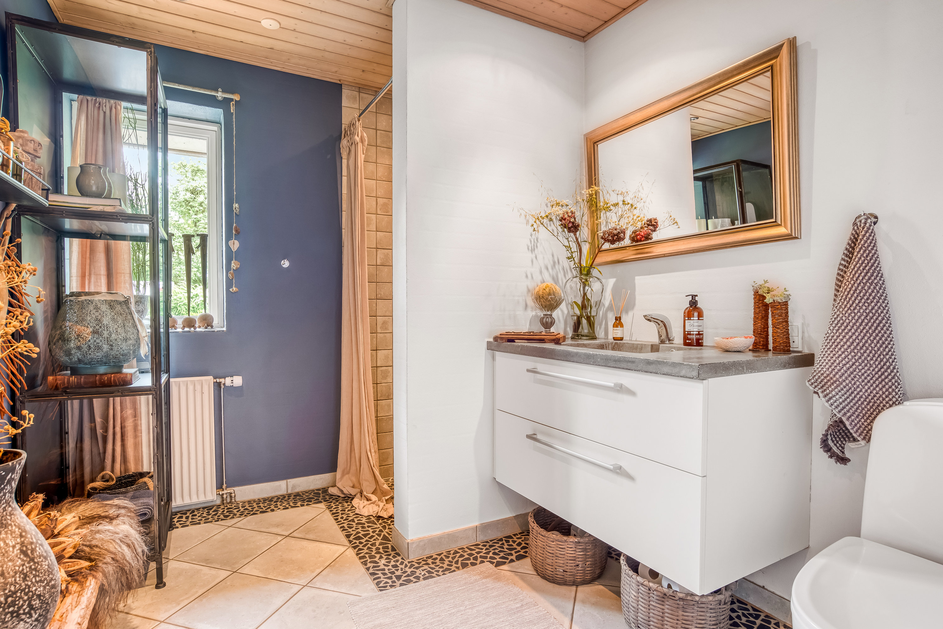 Fremhævet badeværelse billede i fuldskærmstilstand. Billede af Egebjergvej 32B, Vridsted, 7800 Skive