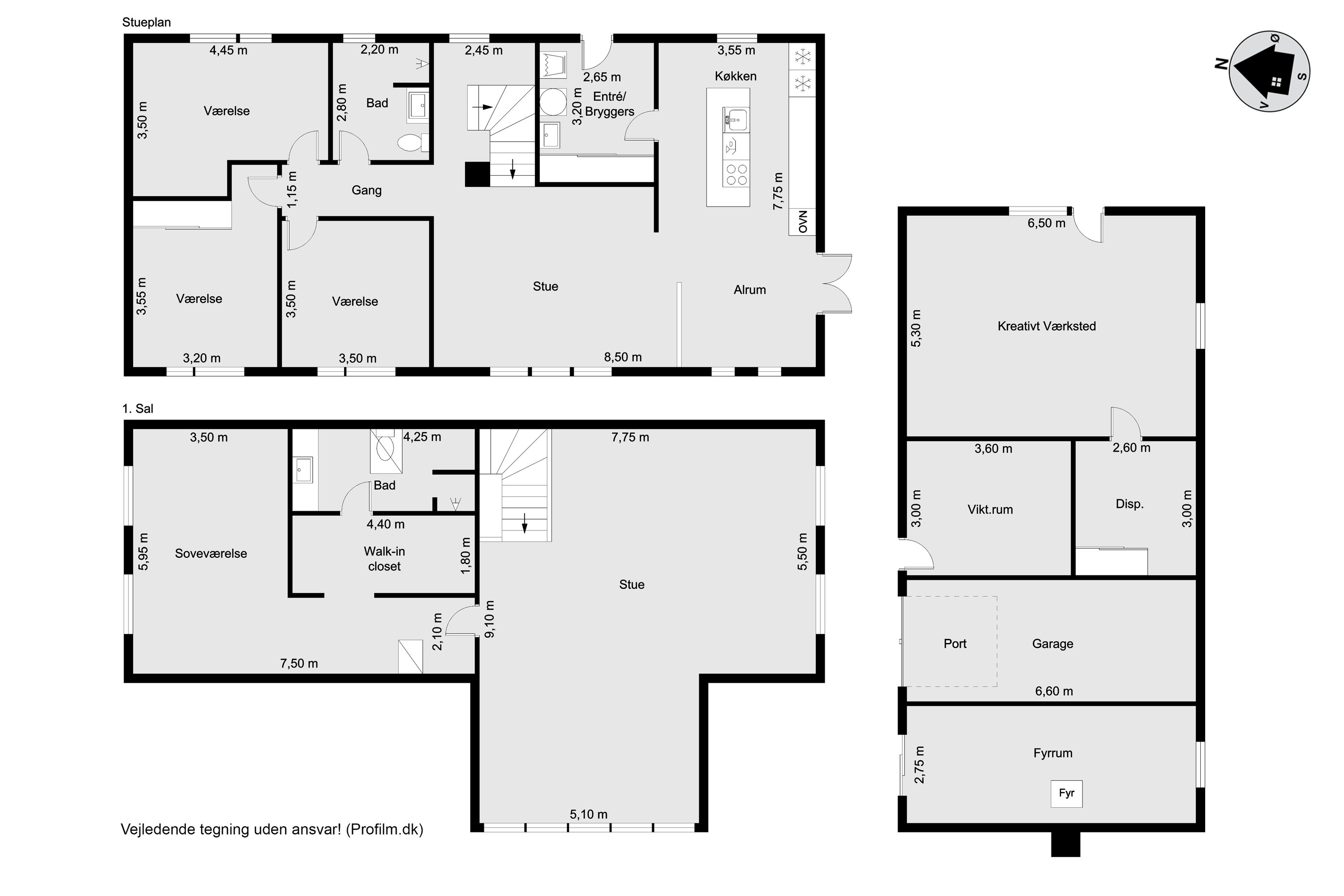 Plantegninger billede af Egebjergvej 32B, Vridsted, 7800 Skive