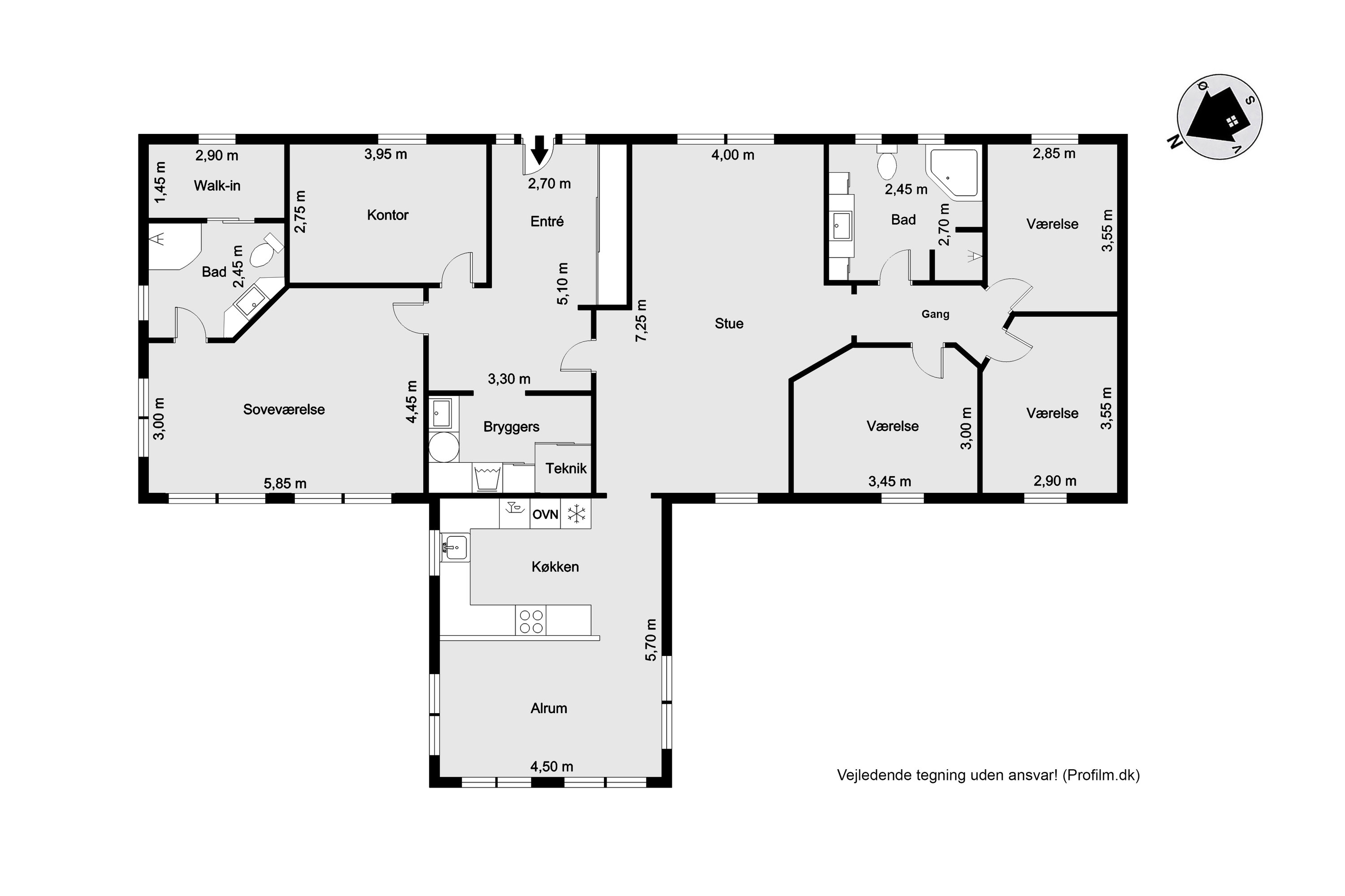 Plantegninger billede af Birkemosevej 10, Karstoft, 6933 Kibæk