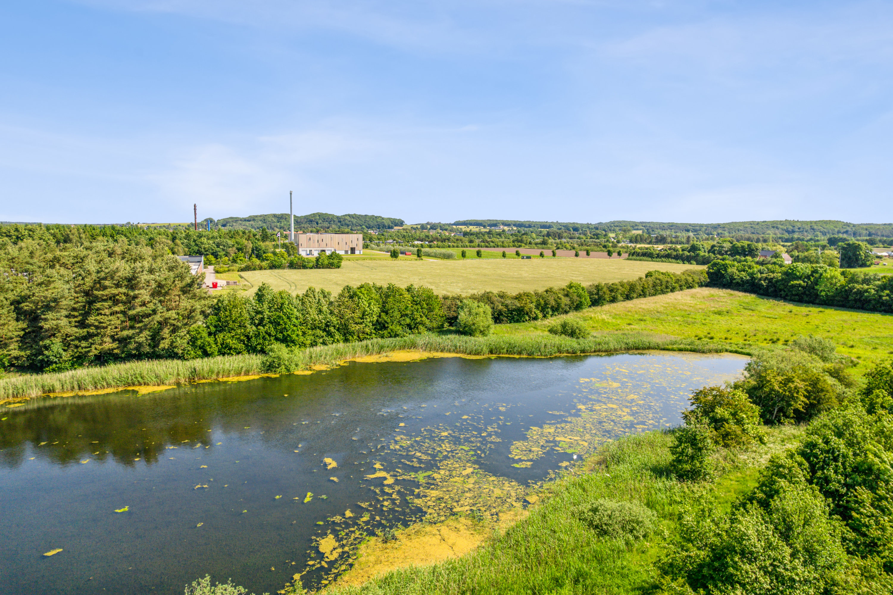 Fremhævet  billede i fuldskærmstilstand. Billede af Århusvej 23A, Auning Mark, 8963 Auning