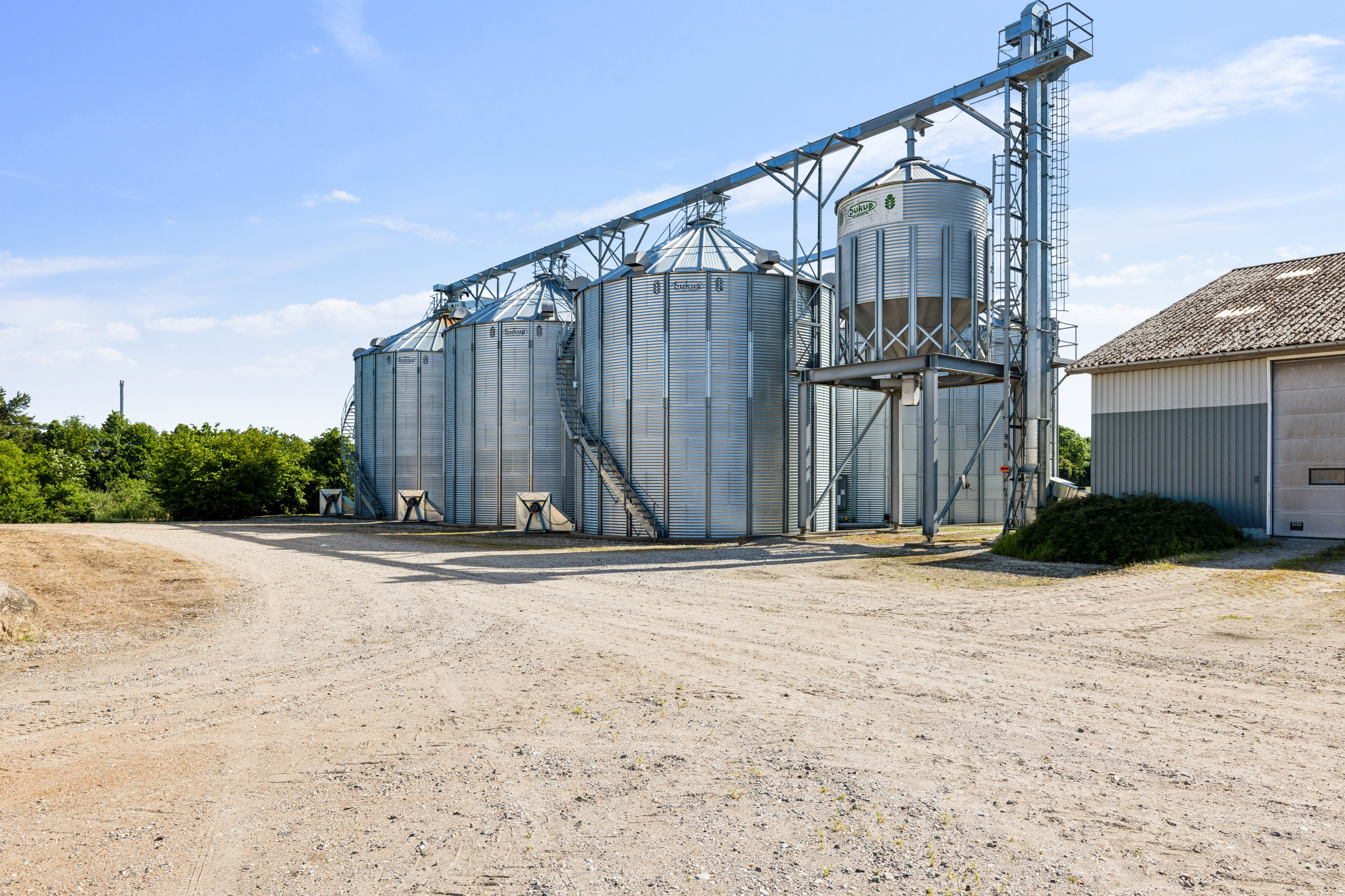 Fremhævet  billede i fuldskærmstilstand. Billede af Århusvej 23A, Auning Mark, 8963 Auning