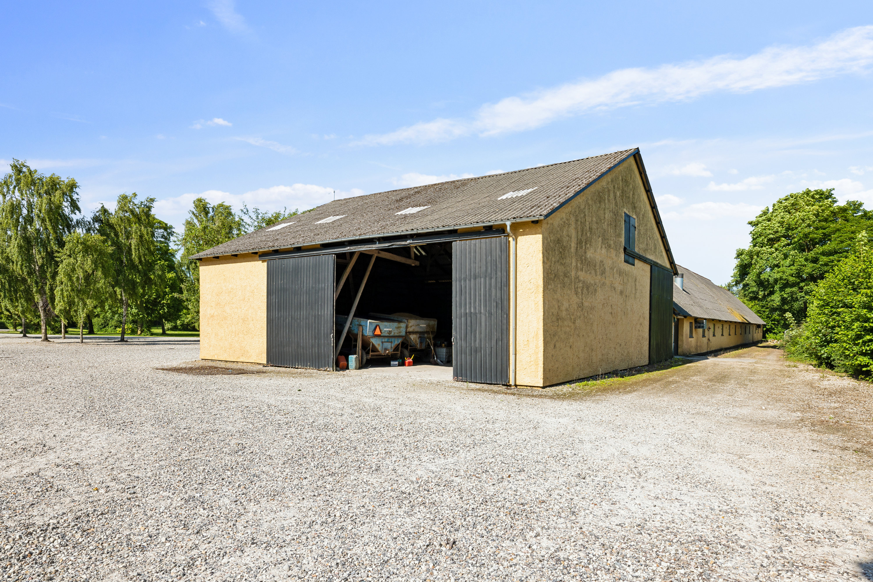 Fremhævet  billede i fuldskærmstilstand. Billede af Århusvej 23A, Auning Mark, 8963 Auning