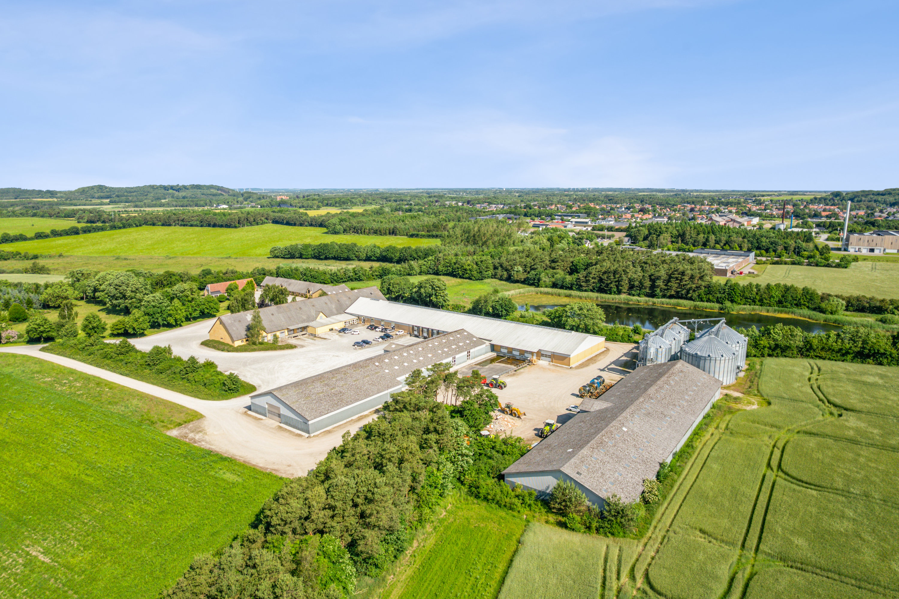 Fremhævet  billede i fuldskærmstilstand. Billede af Århusvej 23A, Auning Mark, 8963 Auning