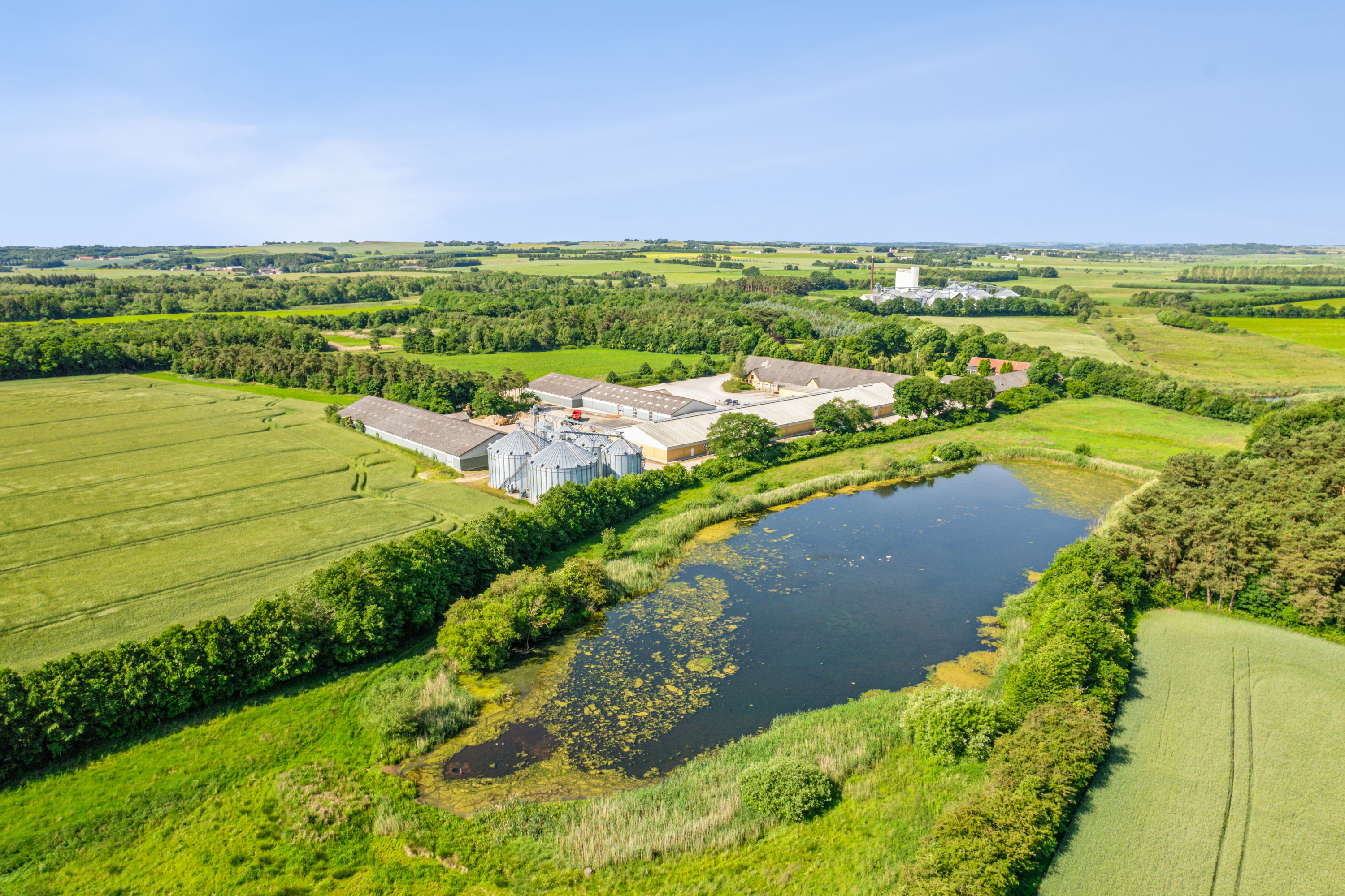 Fremhævet  billede i fuldskærmstilstand. Billede af Århusvej 23A, Auning Mark, 8963 Auning