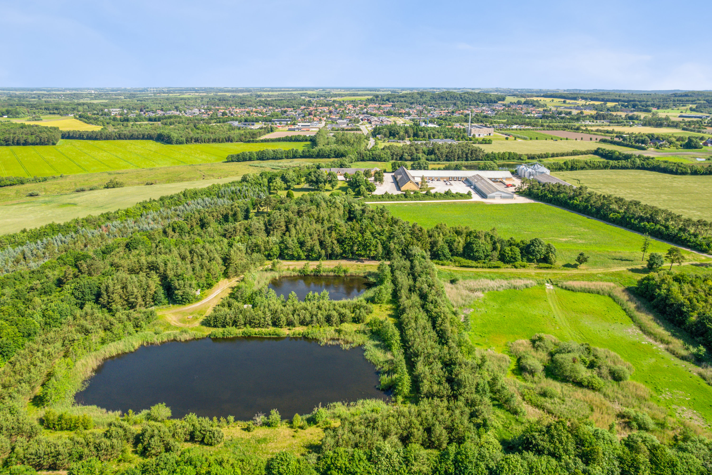 Fremhævet  billede i fuldskærmstilstand. Billede af Århusvej 23A, Auning Mark, 8963 Auning