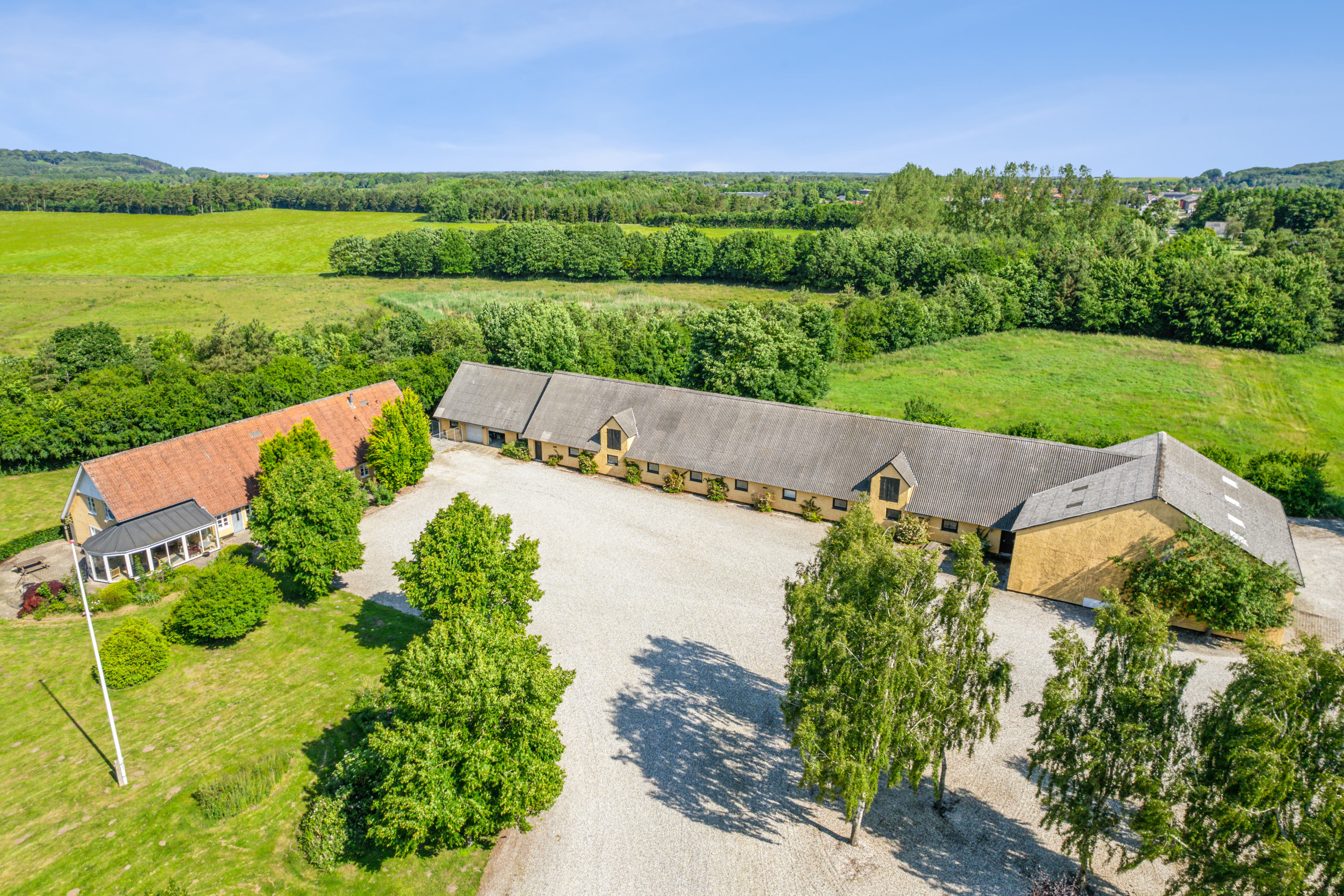 Fremhævet  billede i fuldskærmstilstand. Billede af Århusvej 23A, Auning Mark, 8963 Auning