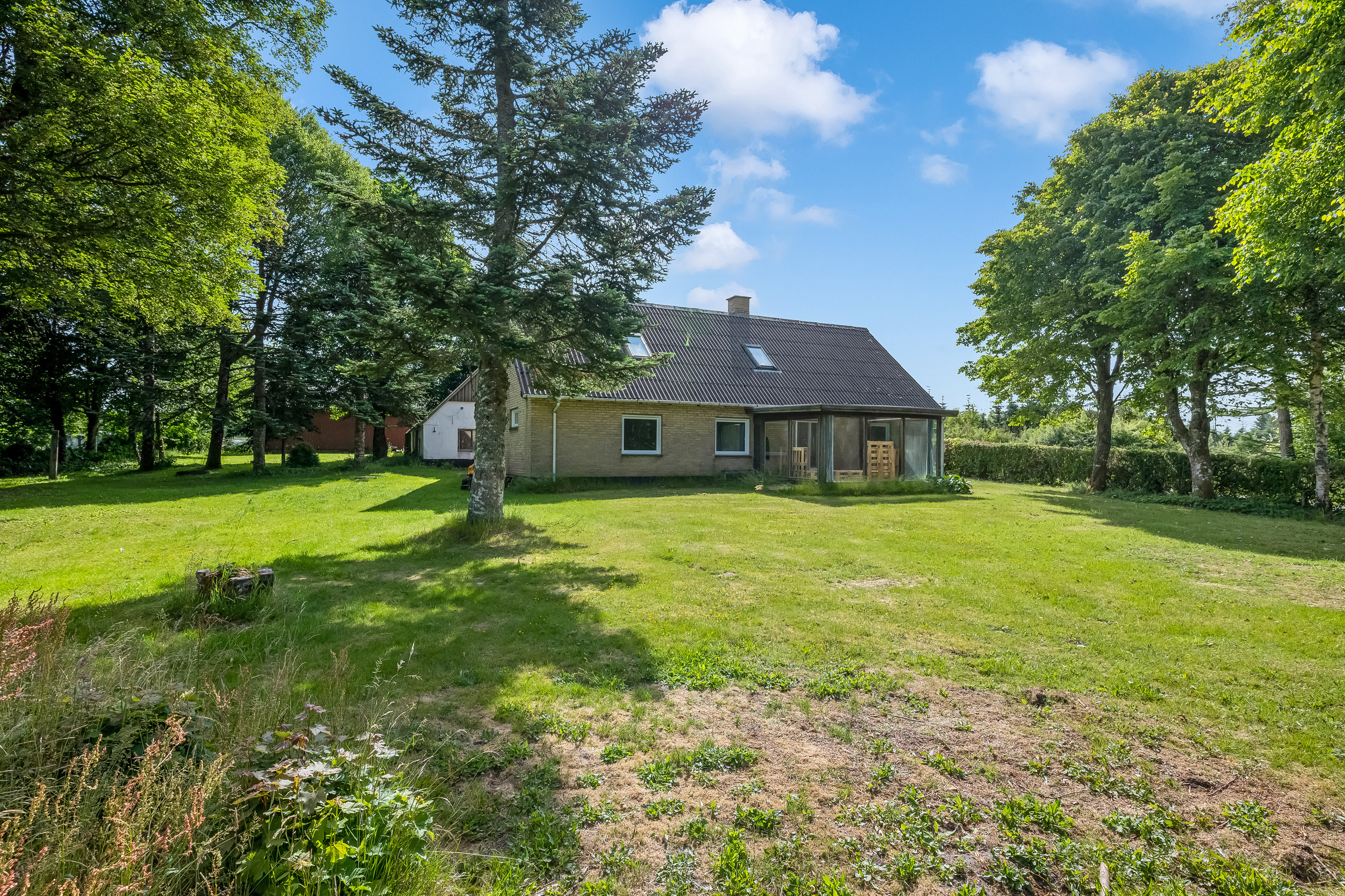 Miniaturebillede 2: ejendommen. Billede af Ormstrupvej 12, Idom, 7500 Holstebro