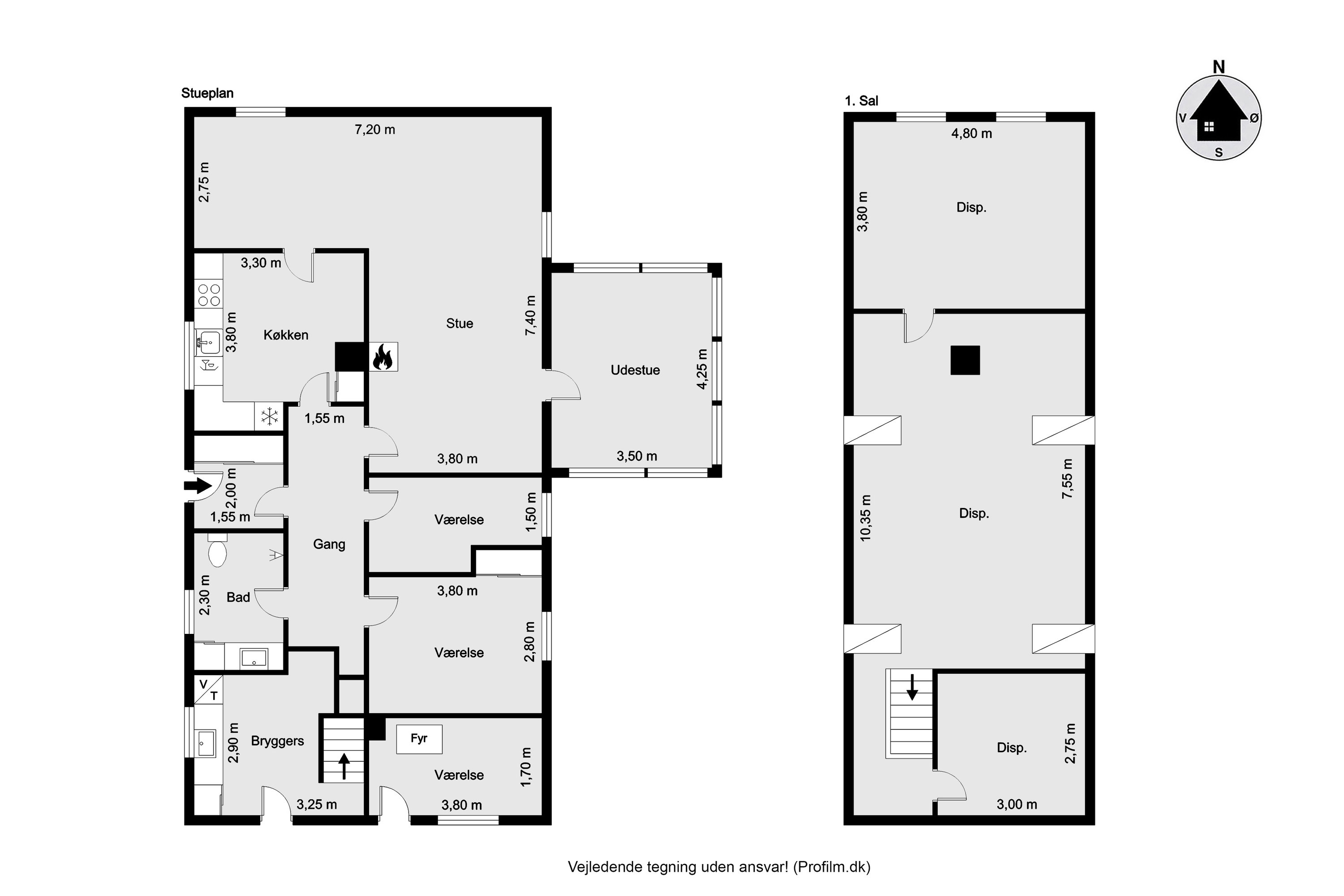 Plantegninger billede af Ormstrupvej 12, Idom, 7500 Holstebro