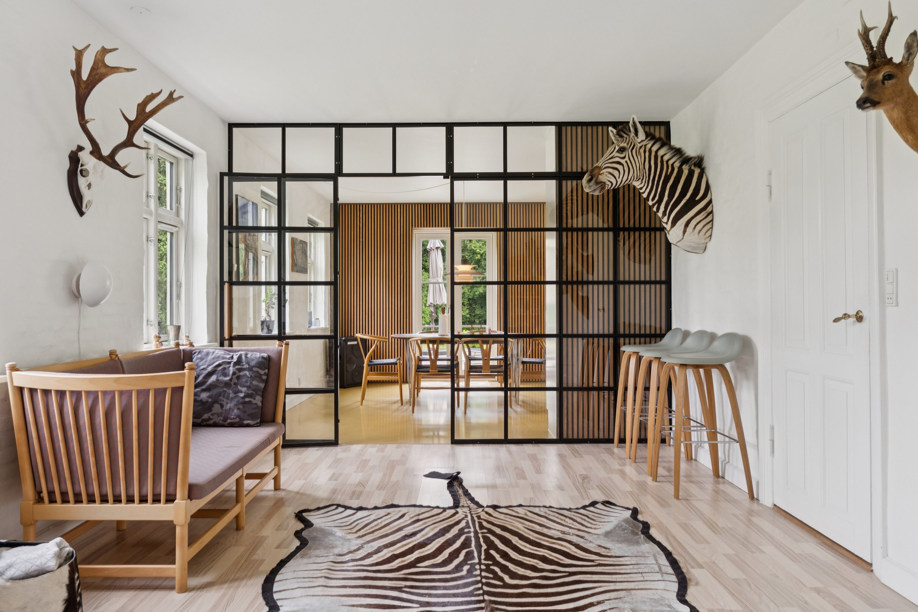 Fremhævet stue billede i fuldskærmstilstand. Billede af Svanningehuse 30, Diernæs, 5600 Faaborg