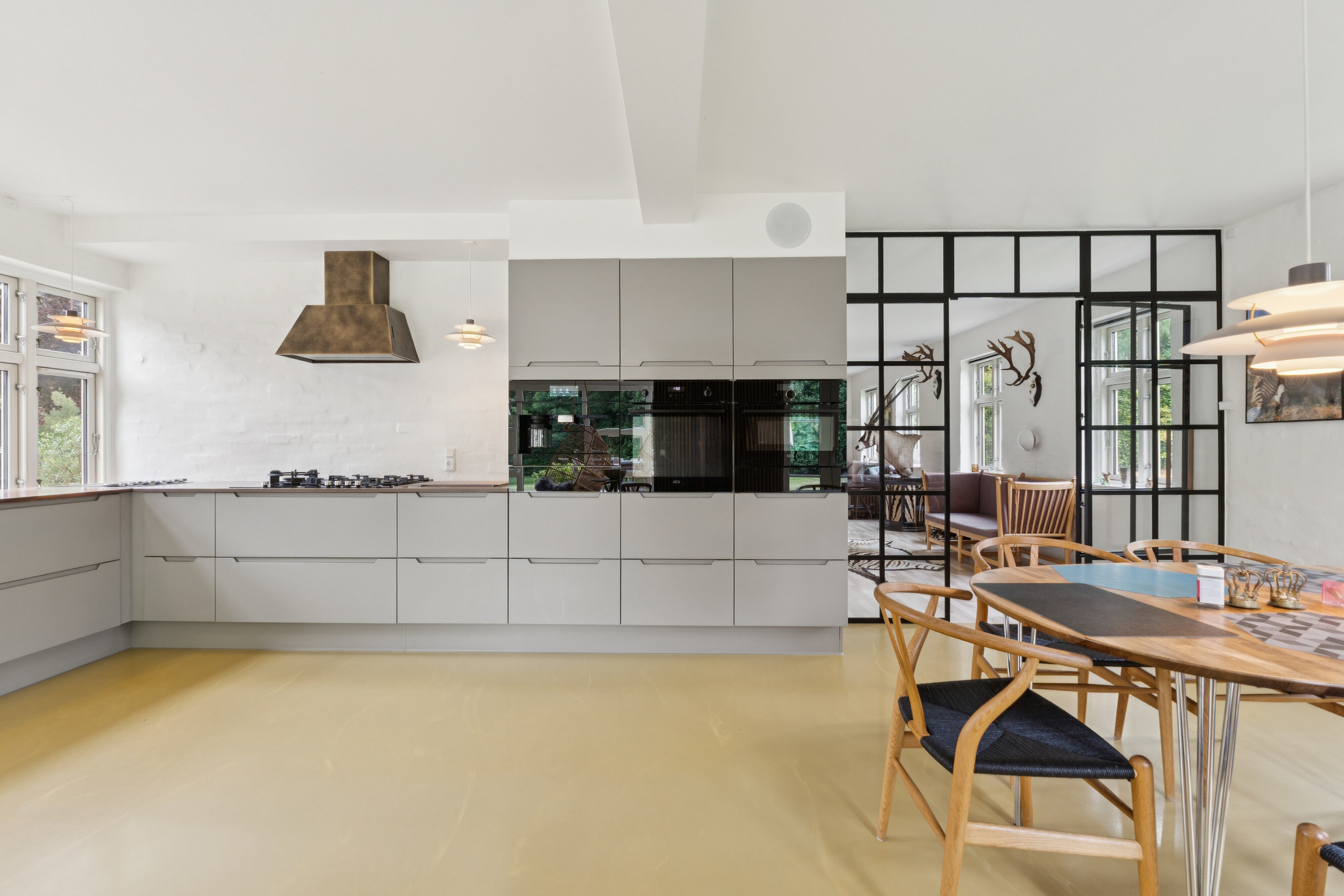 Fremhævet køkken billede i fuldskærmstilstand. Billede af Svanningehuse 30, Diernæs, 5600 Faaborg