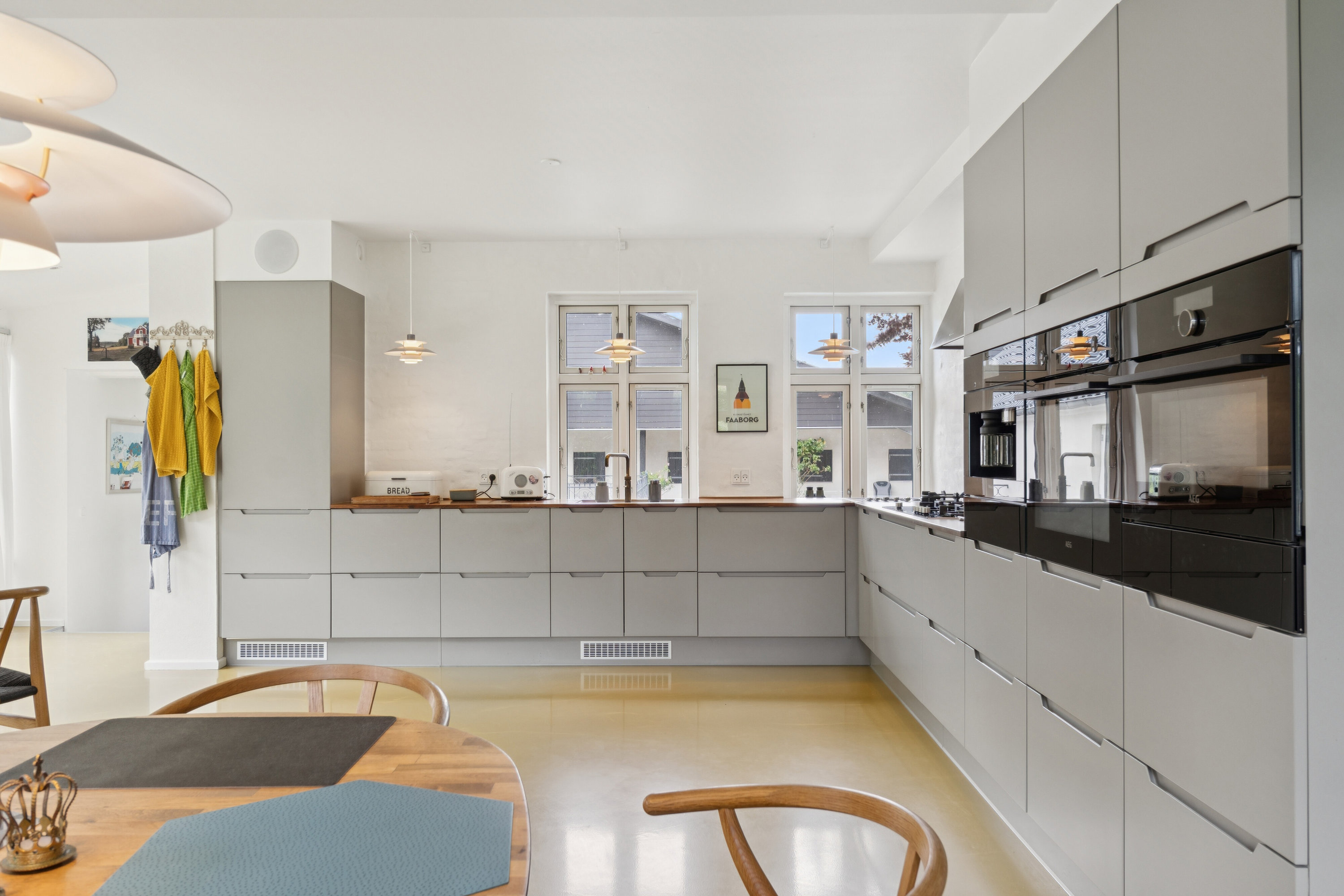 Fremhævet køkken billede i fuldskærmstilstand. Billede af Svanningehuse 30, Diernæs, 5600 Faaborg