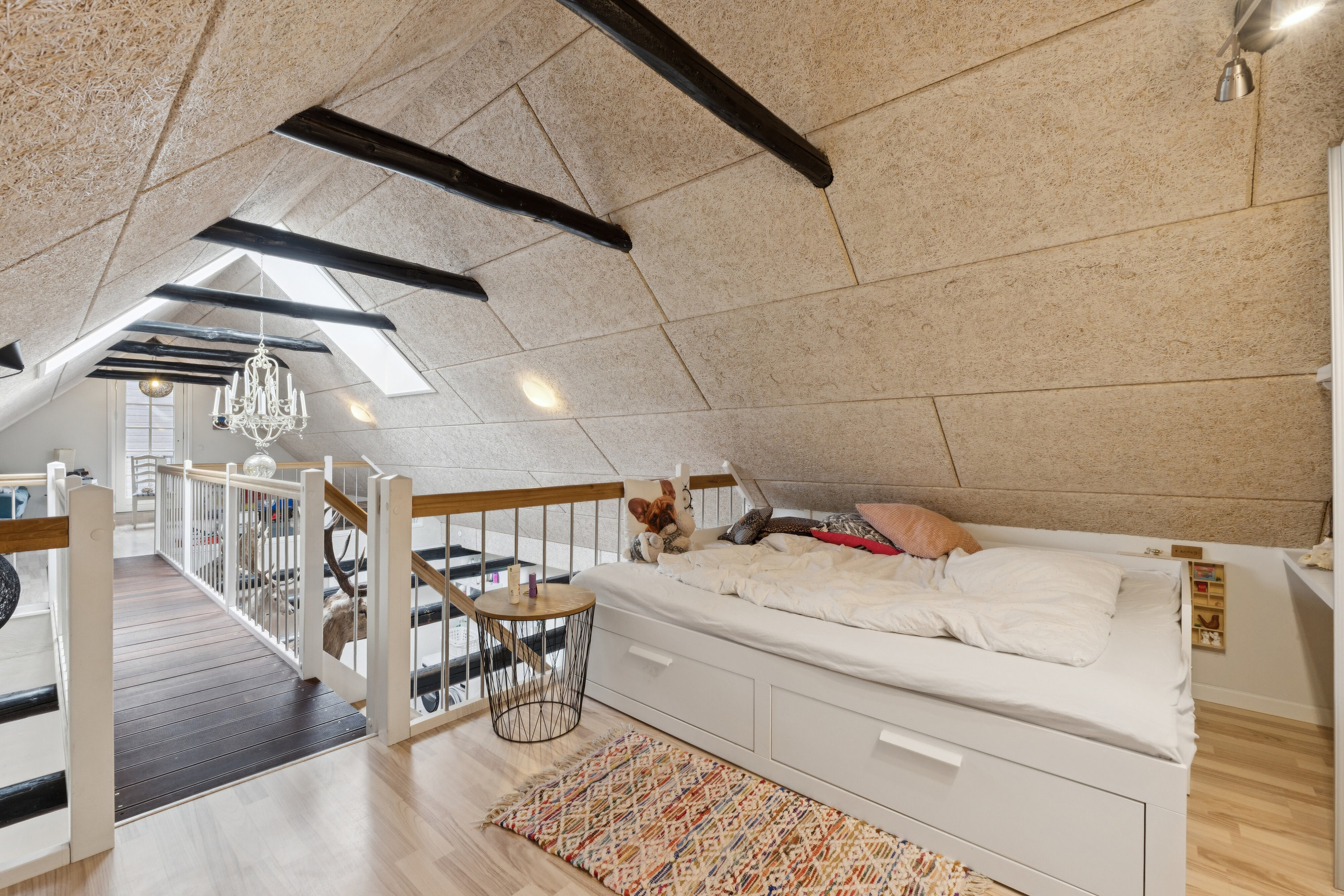 Fremhævet soveværelse billede i fuldskærmstilstand. Billede af Svanningehuse 30, Diernæs, 5600 Faaborg