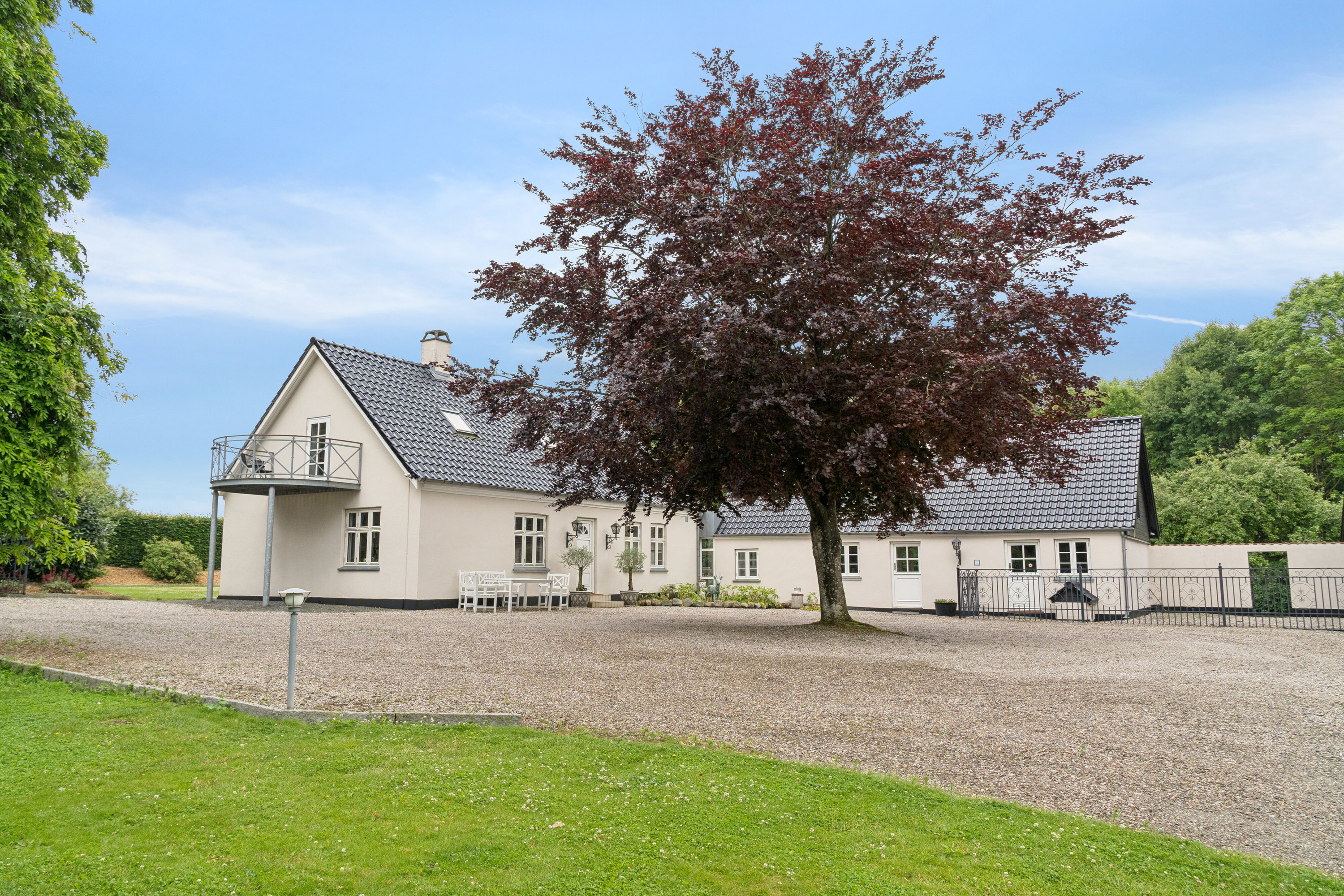 Miniaturebillede 1: set fra haven. Billede af Svanningehuse 30, Diernæs, 5600 Faaborg