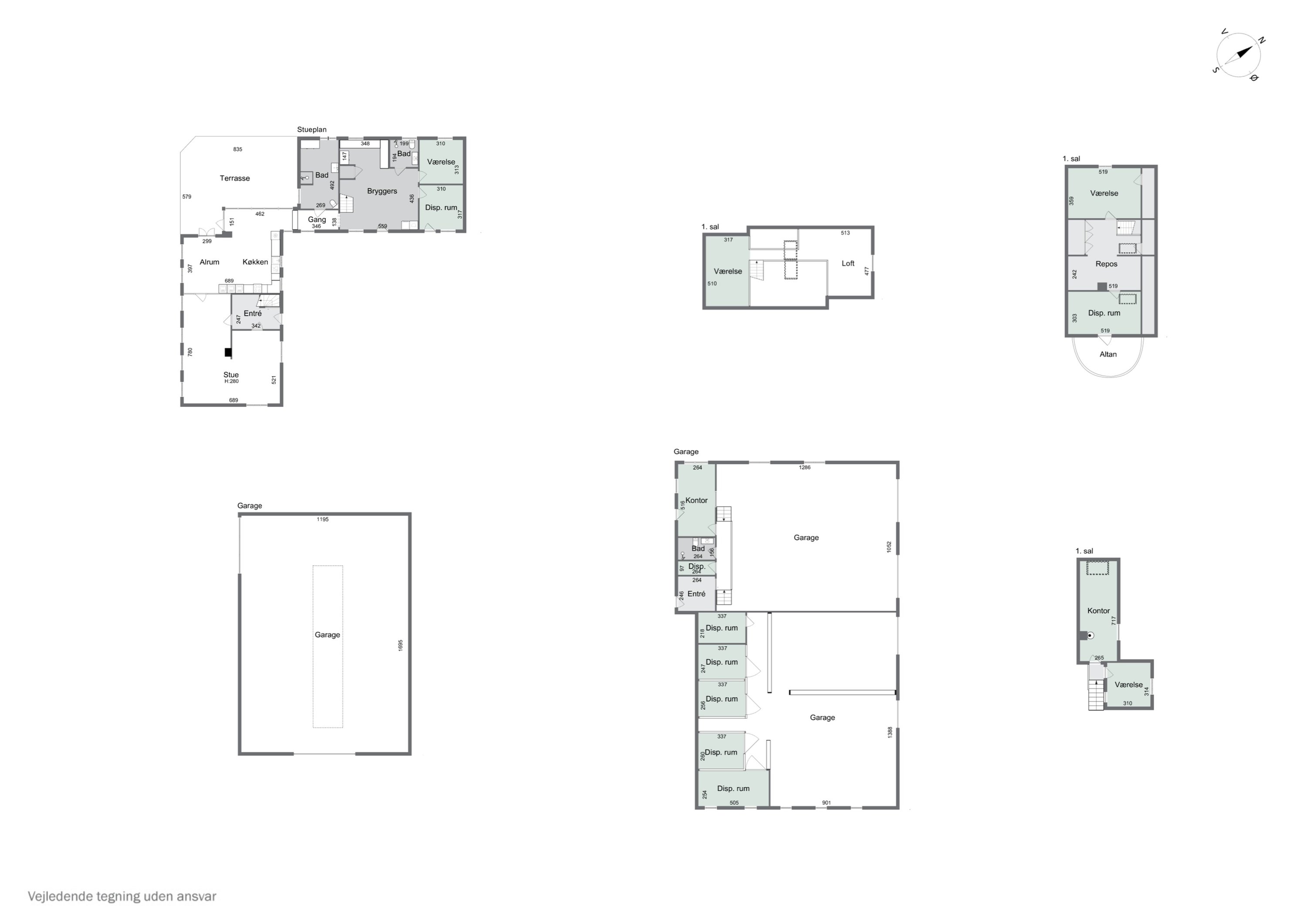 Plantegninger billede af Svanningehuse 30, Diernæs, 5600 Faaborg