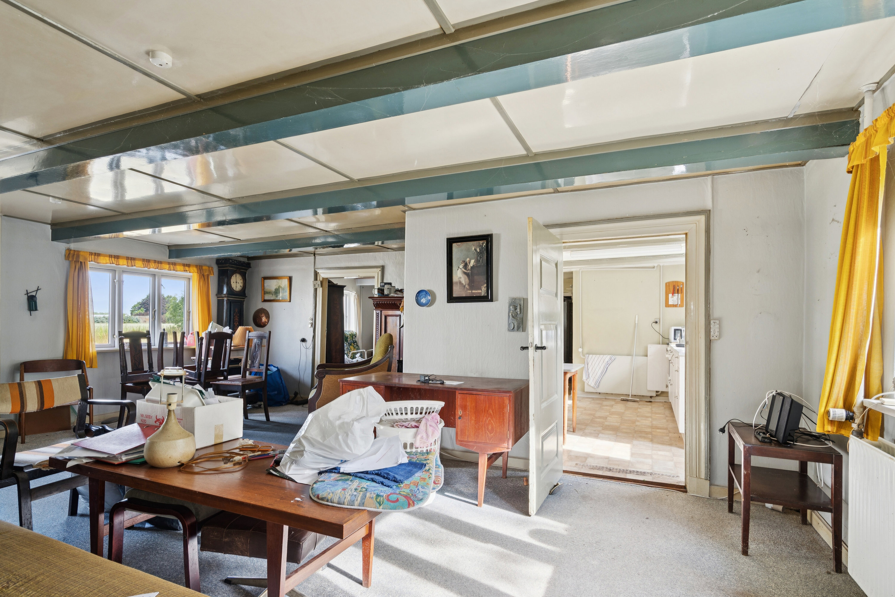 Fremhævet stue billede i fuldskærmstilstand. Billede af Kirstinebjergvej 27, Årslev, 5792 Årslev