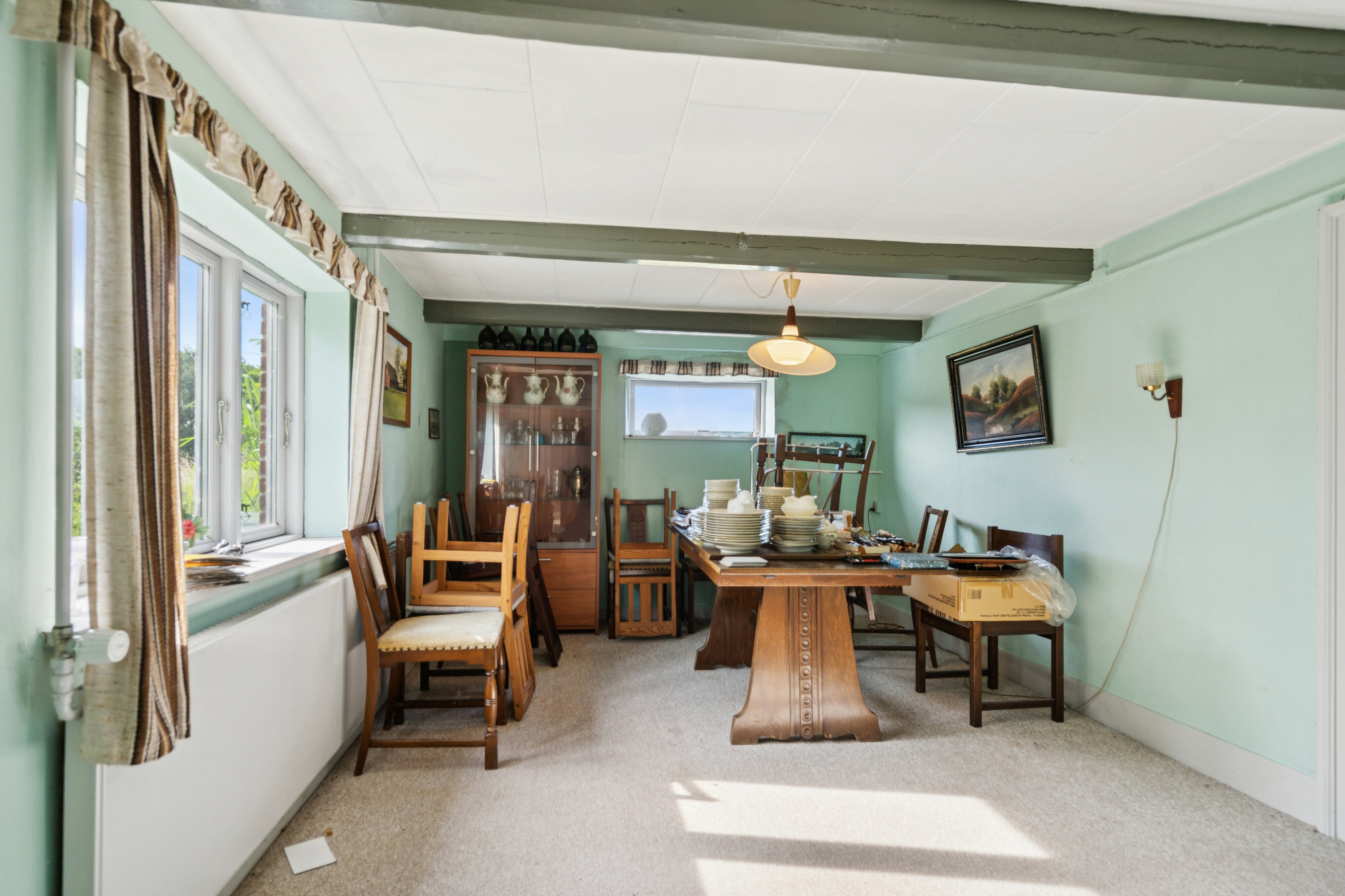 Fremhævet spisestue billede i fuldskærmstilstand. Billede af Kirstinebjergvej 27, Årslev, 5792 Årslev