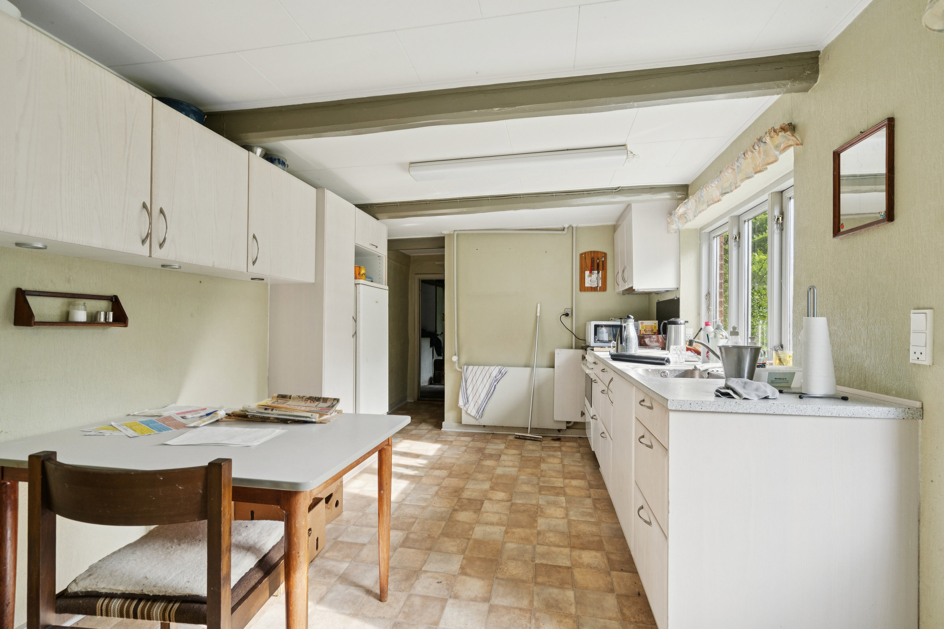 Fremhævet køkken billede i fuldskærmstilstand. Billede af Kirstinebjergvej 27, Årslev, 5792 Årslev