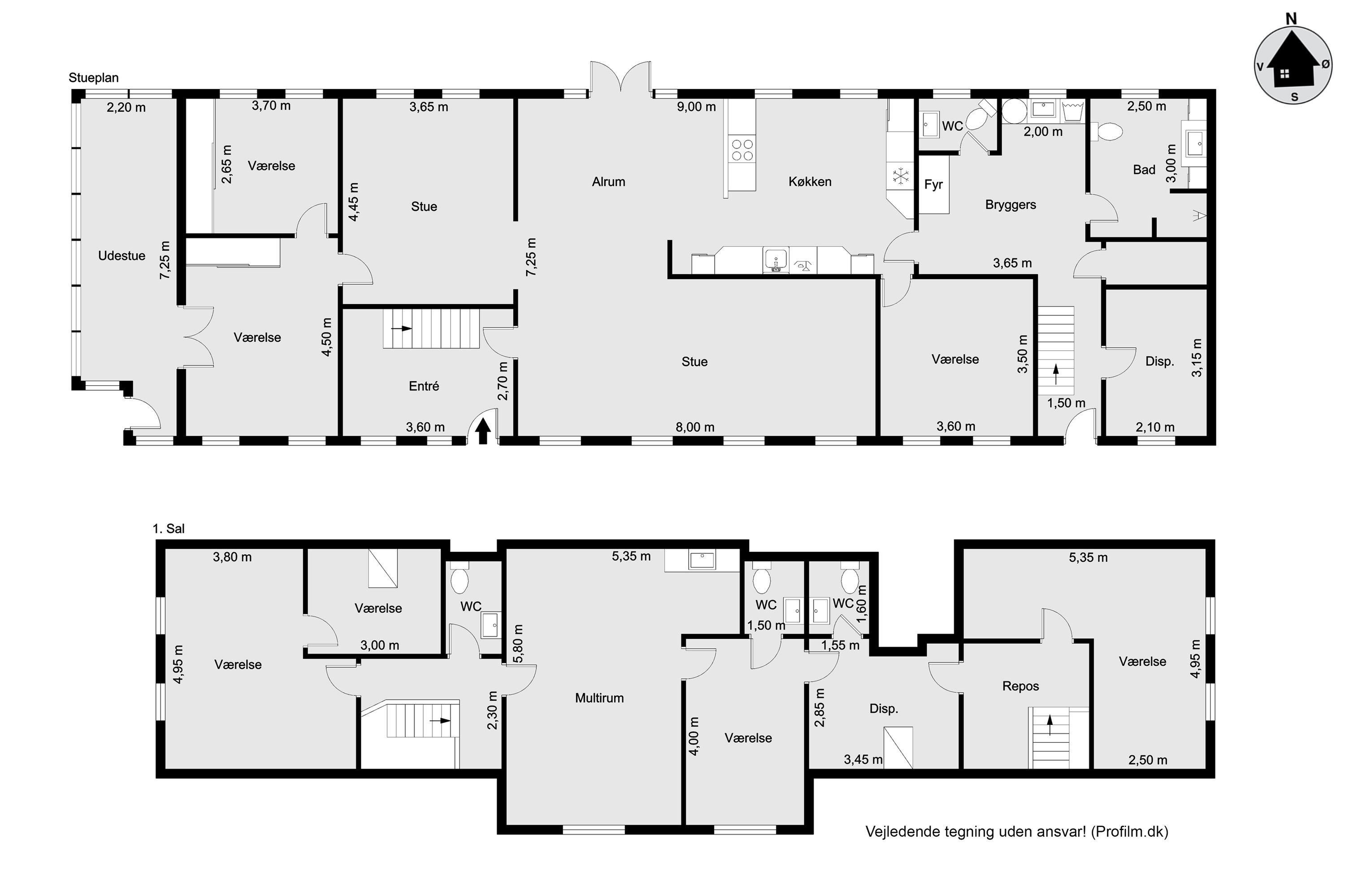 Plantegninger billede af Del af Marendal 2, Jegindø, 7790 Thyholm