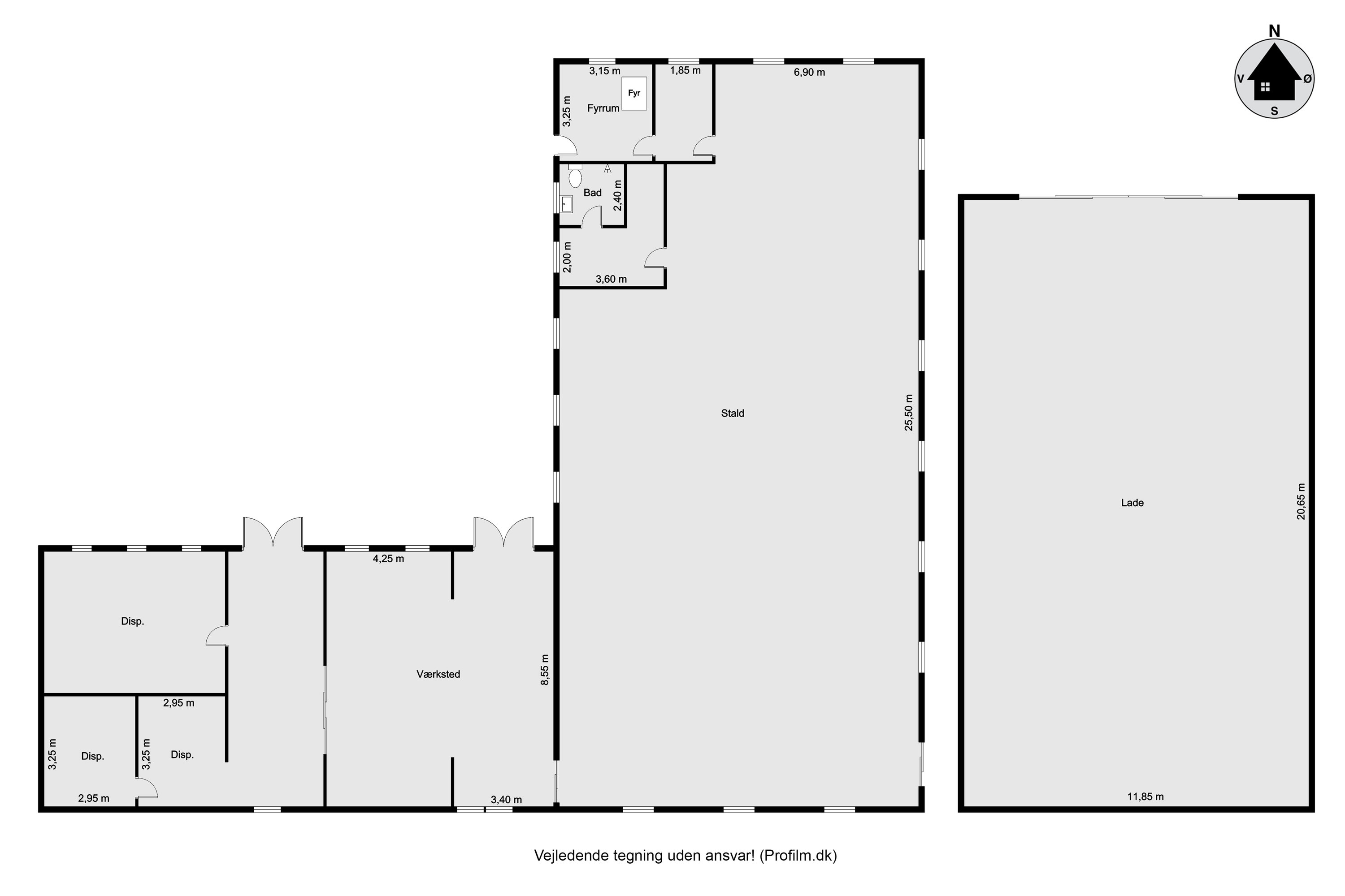 Plantegninger billede af Del af Marendal 2, Jegindø, 7790 Thyholm