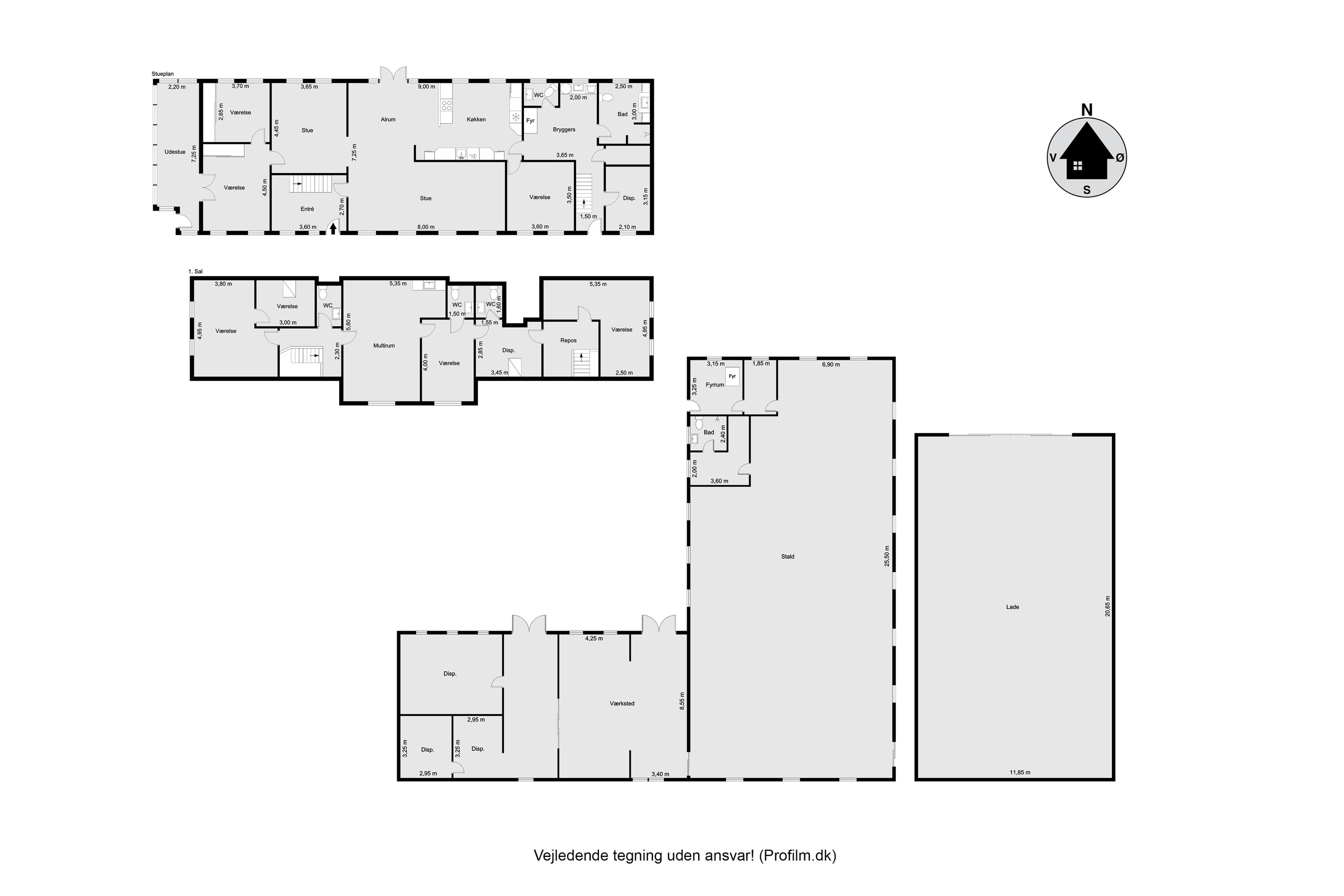 Plantegninger billede af Del af Marendal 2, Jegindø, 7790 Thyholm