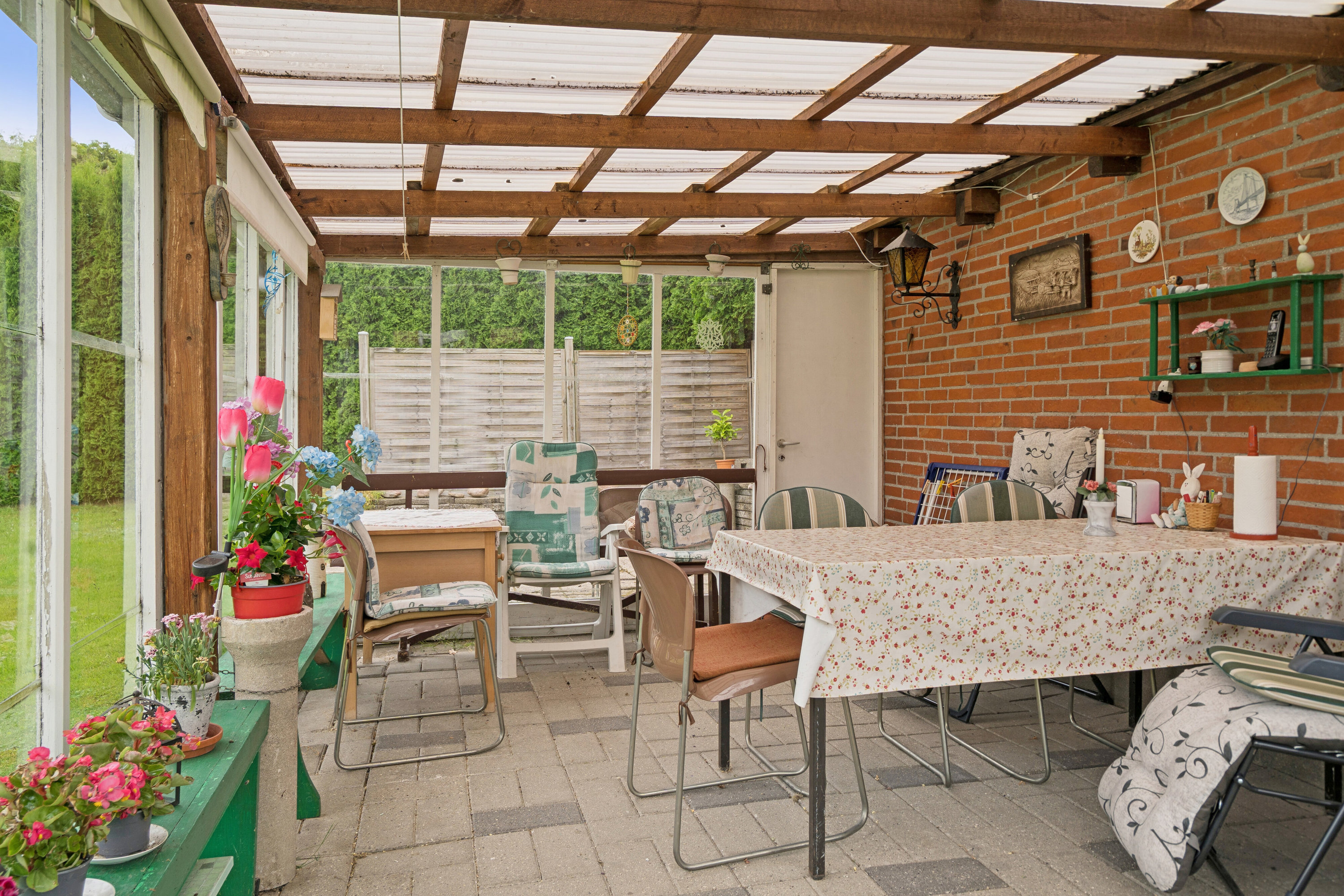 Fremhævet terrasse billede i fuldskærmstilstand. Billede af Tyrsbjergvej 67, Villestofte, 5210 Odense NV