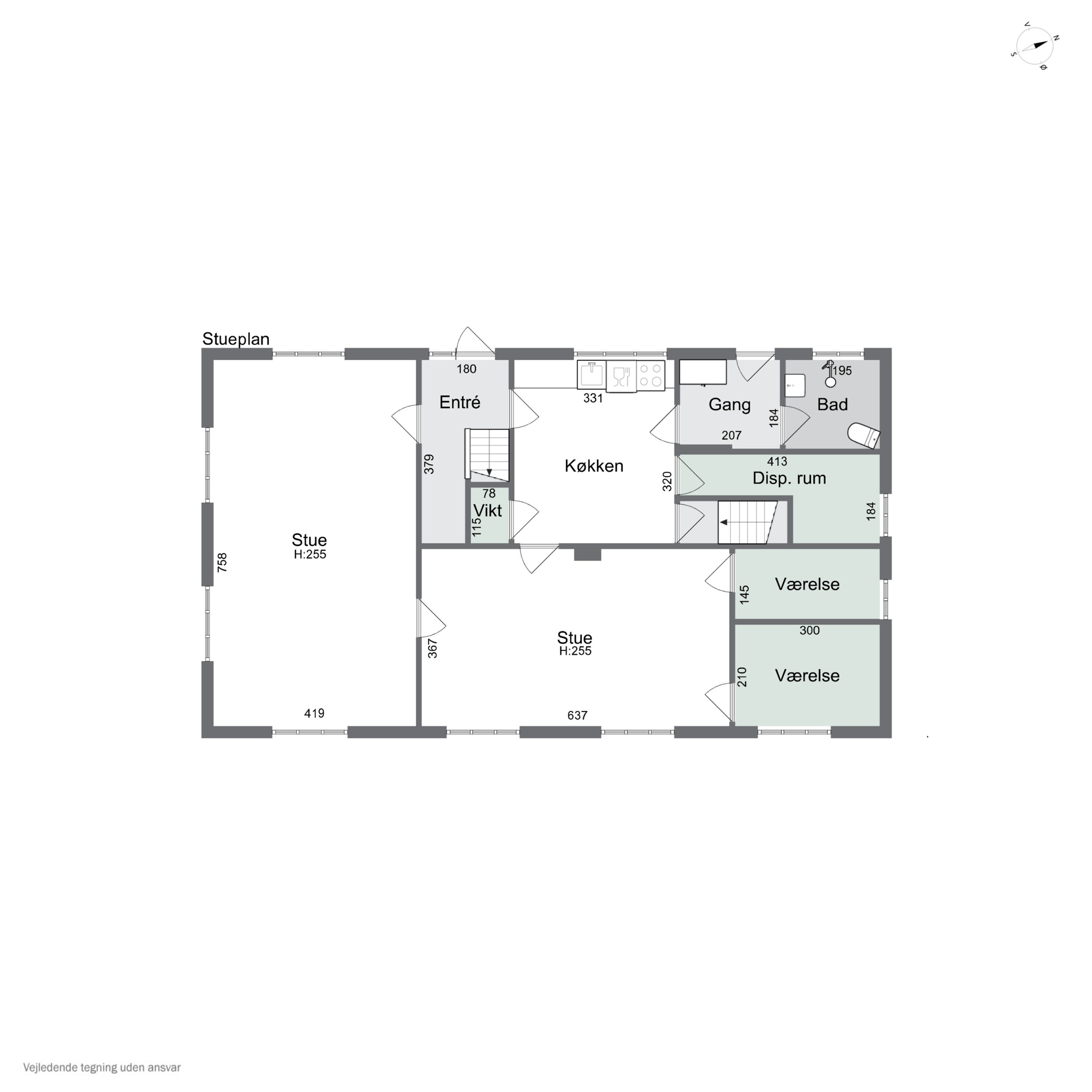 Plantegninger billede af Tyrsbjergvej 67, Villestofte, 5210 Odense NV