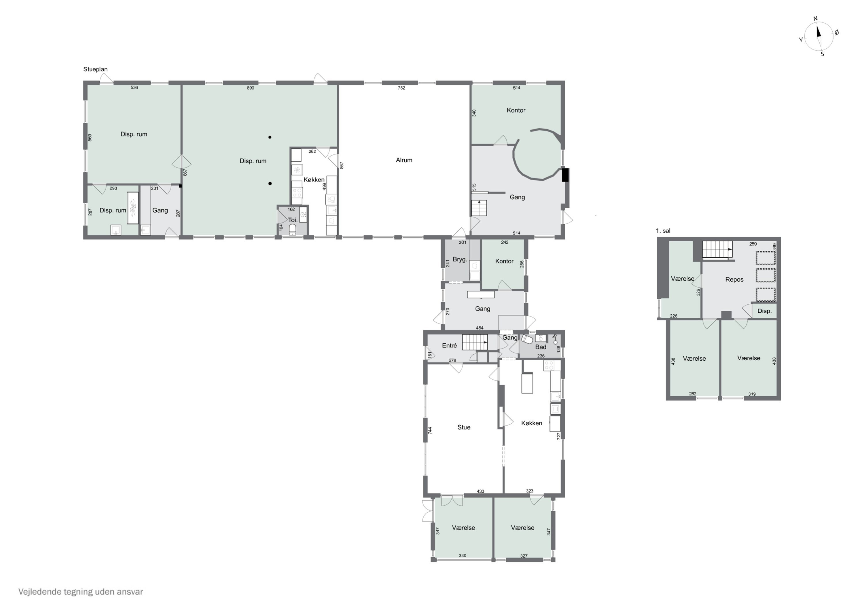 Plantegninger billede af Åsevangsvej 74, 4550 Asnæs