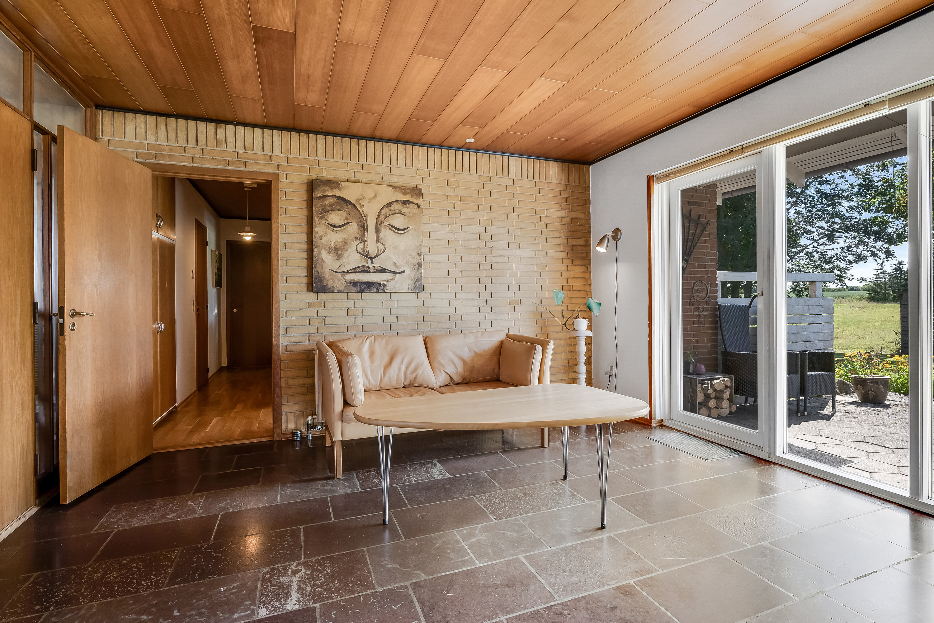 Fremhævet stue billede i fuldskærmstilstand. Billede af Mosebyvej 34, 7500 Holstebro