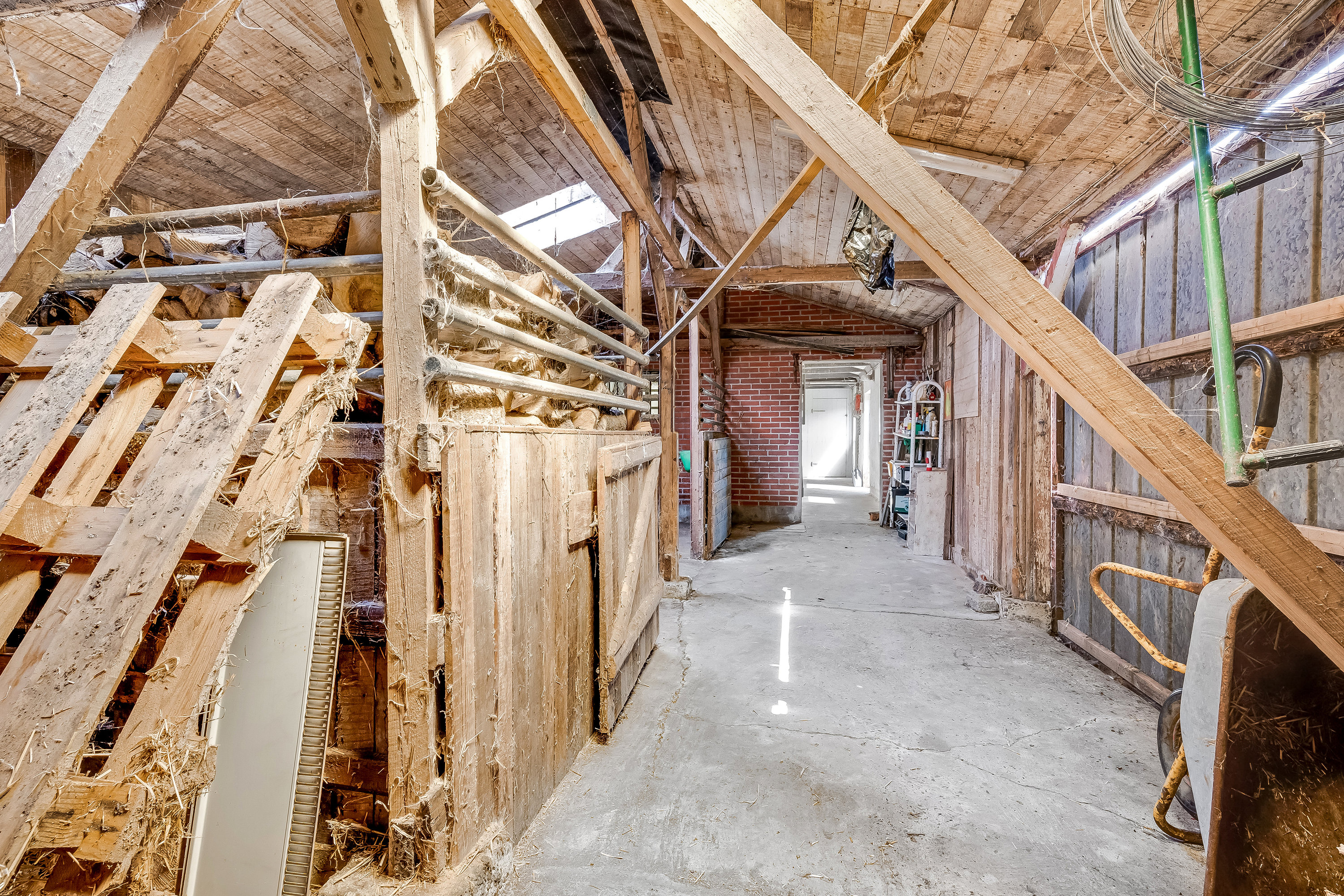 Fremhævet stald billede i fuldskærmstilstand. Billede af Mosebyvej 34, 7500 Holstebro