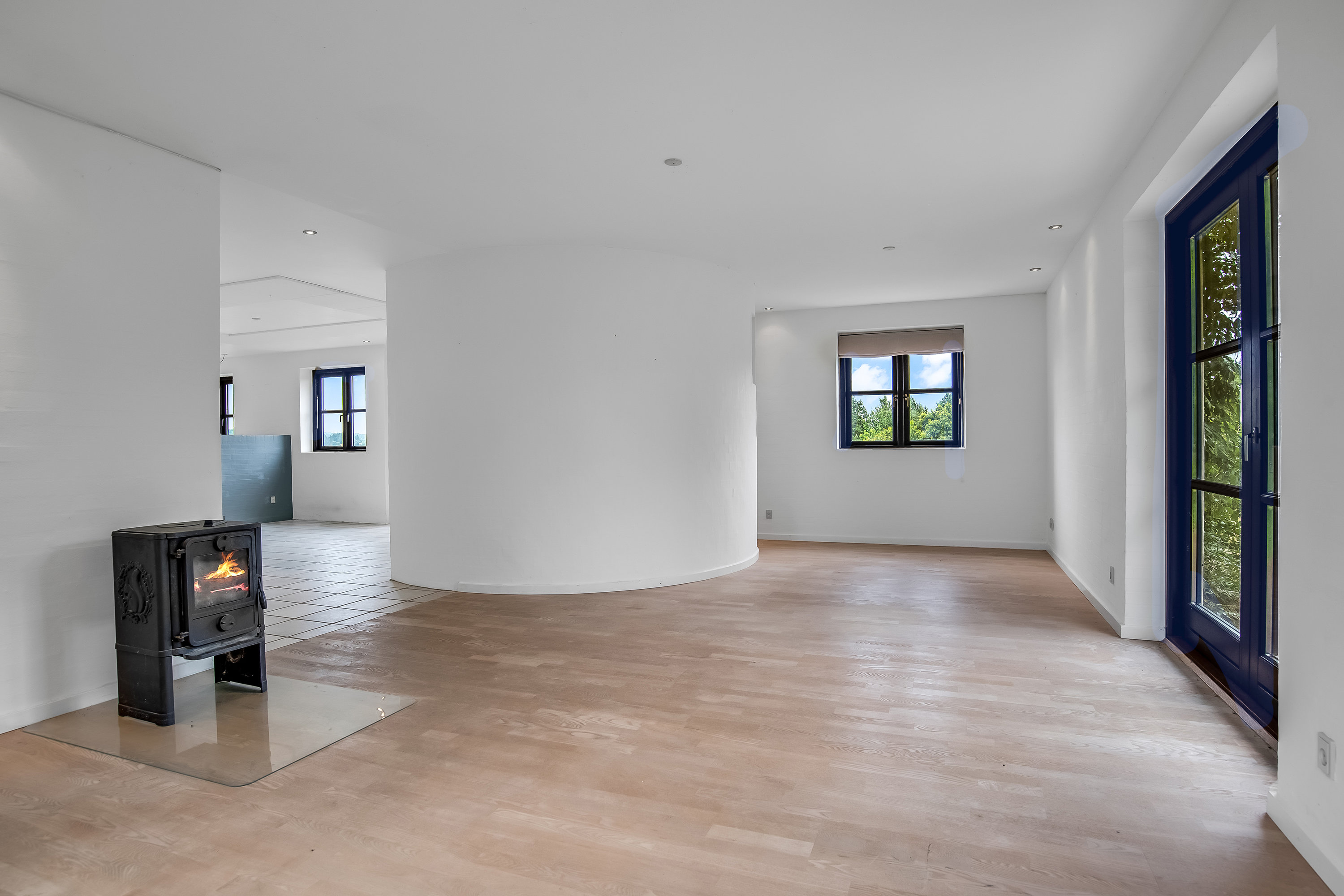 Fremhævet stue billede i fuldskærmstilstand. Billede af Holstebrovej 27, Handbjerg, 7830 Vinderup