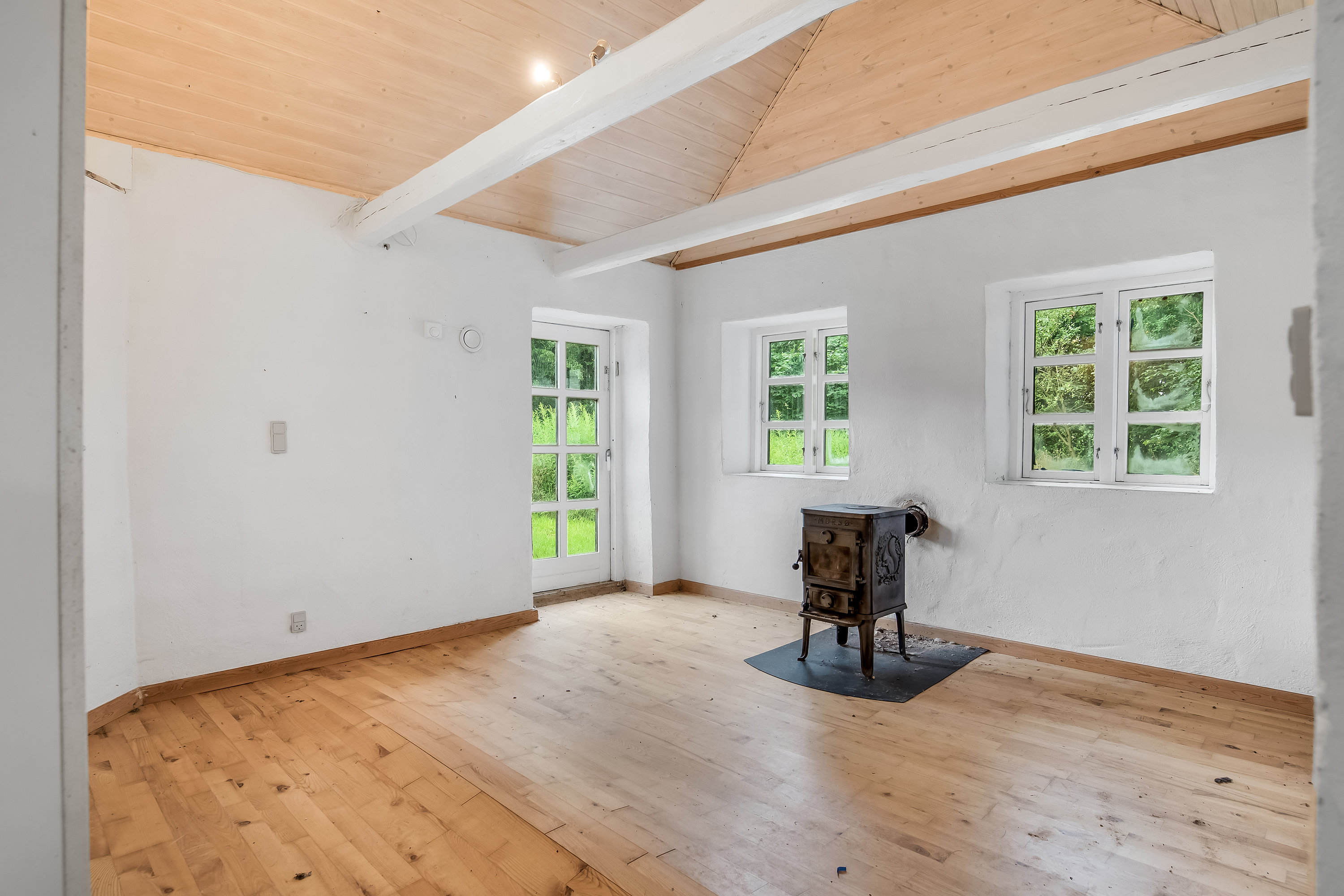 Fremhævet udhus billede i fuldskærmstilstand. Billede af Holstebrovej 27, Handbjerg, 7830 Vinderup