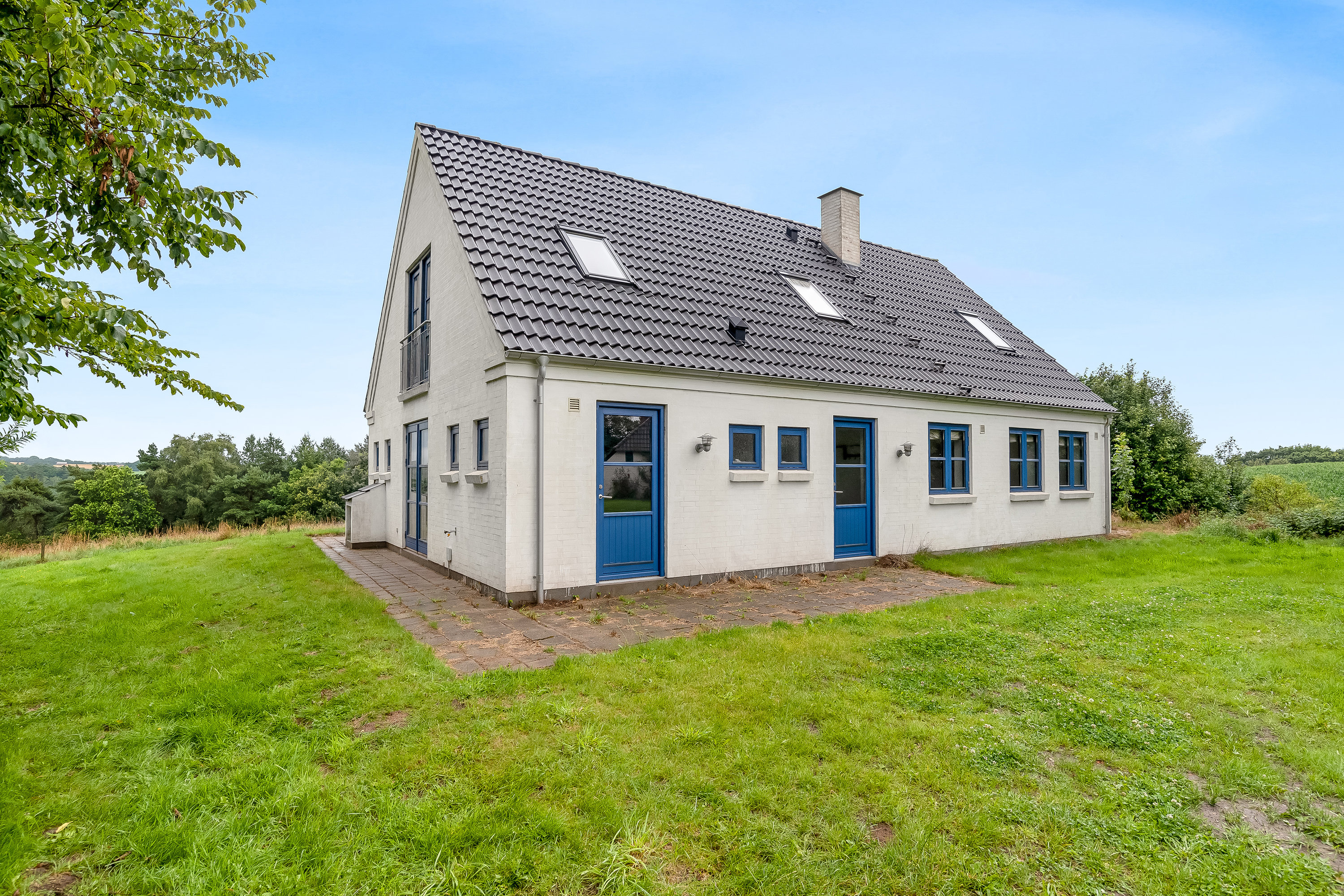 Fremhævet stuehus billede i fuldskærmstilstand. Billede af Holstebrovej 27, Handbjerg, 7830 Vinderup