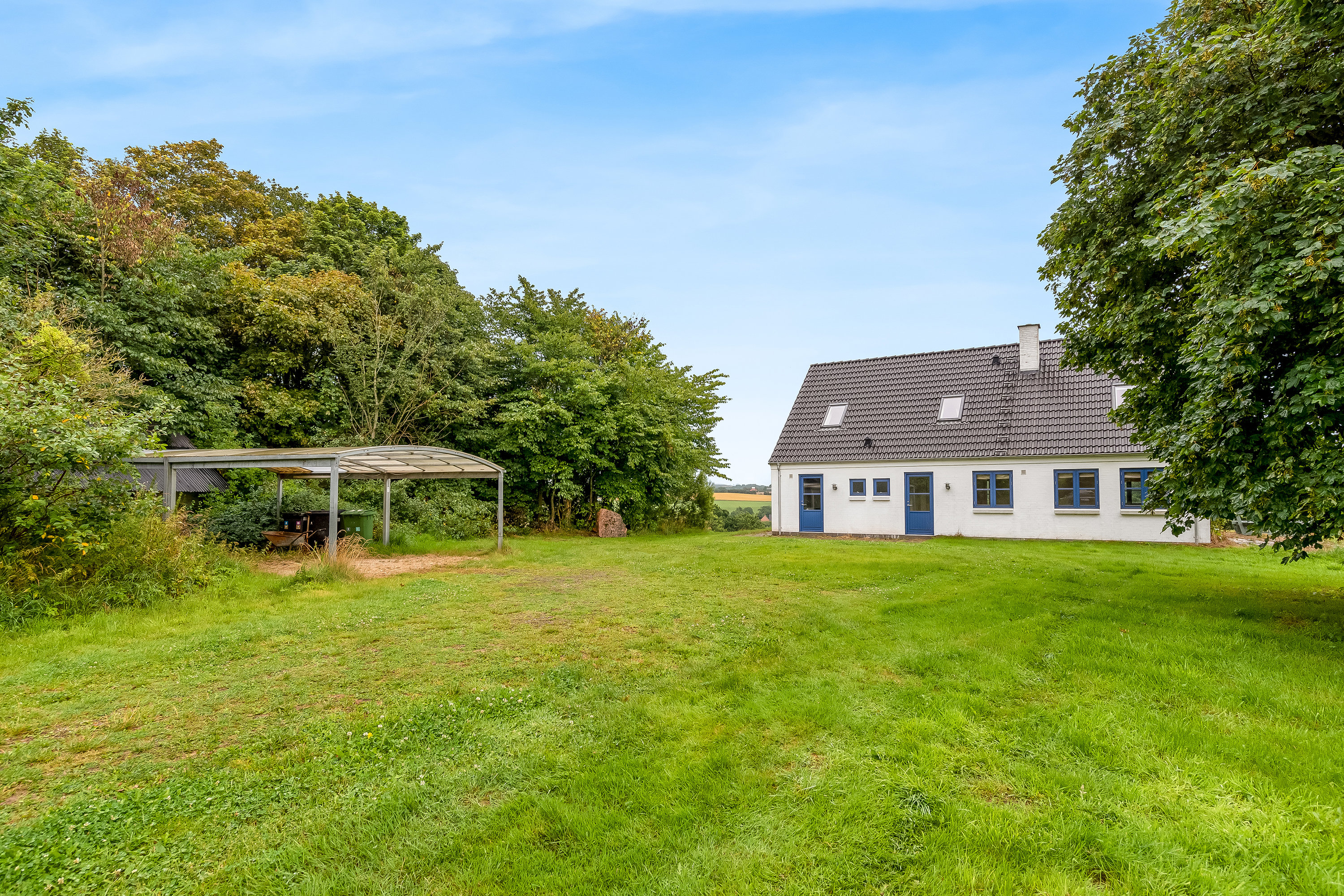 Fremhævet ejendommen billede i fuldskærmstilstand. Billede af Holstebrovej 27, Handbjerg, 7830 Vinderup