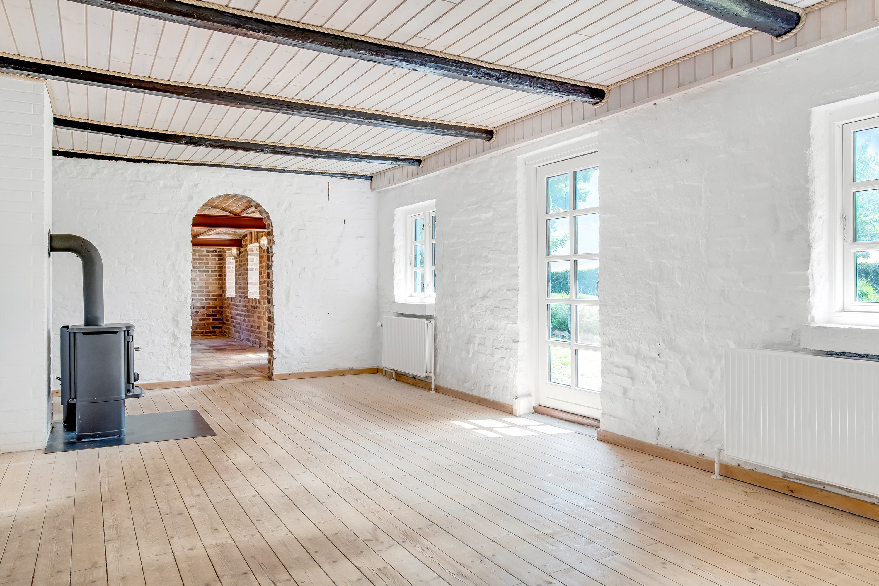 Fremhævet alrum billede i fuldskærmstilstand. Billede af Kirkevej 44, Handbjerg, 7830 Vinderup