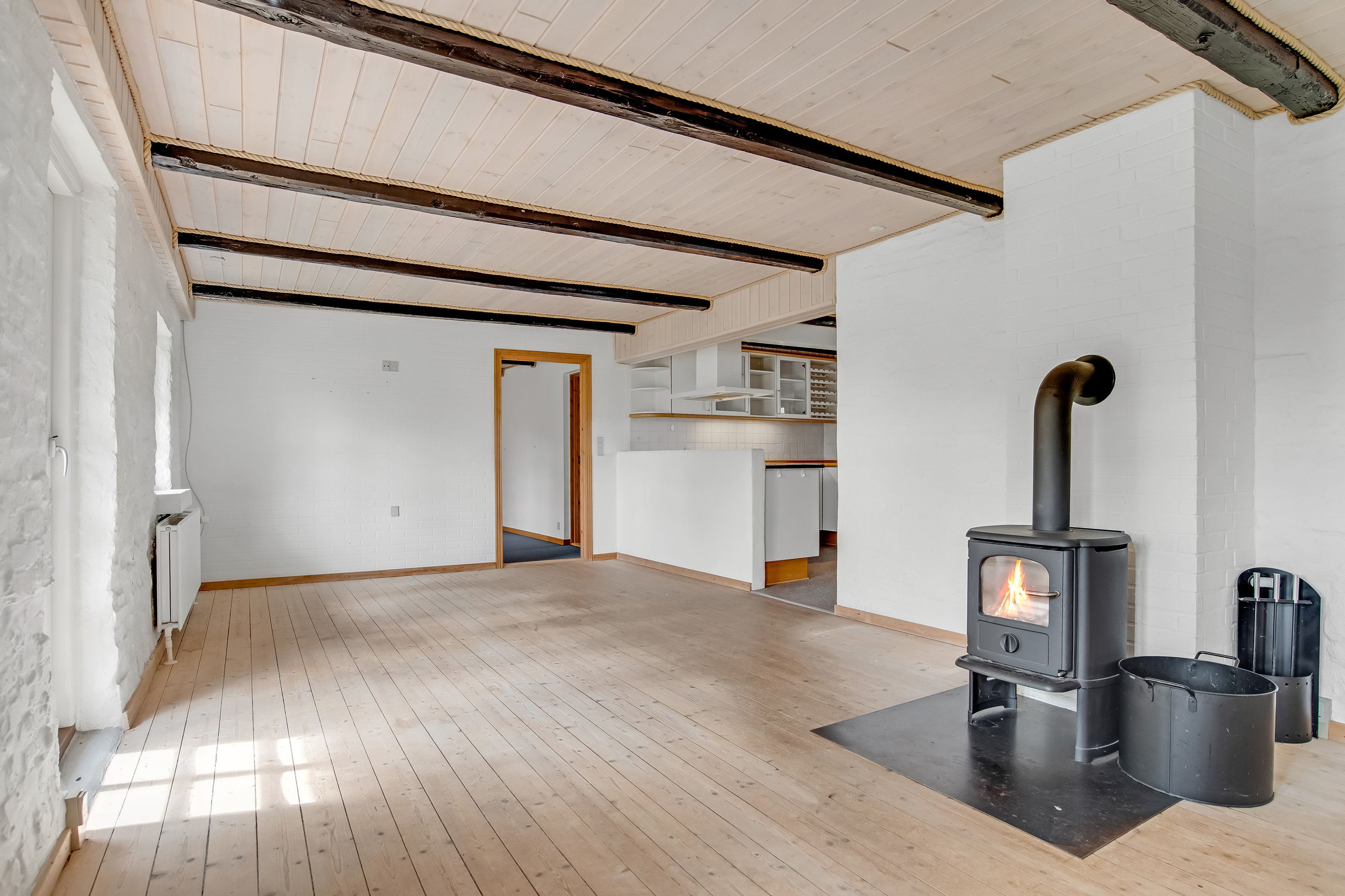 Fremhævet alrum billede i fuldskærmstilstand. Billede af Kirkevej 44, Handbjerg, 7830 Vinderup