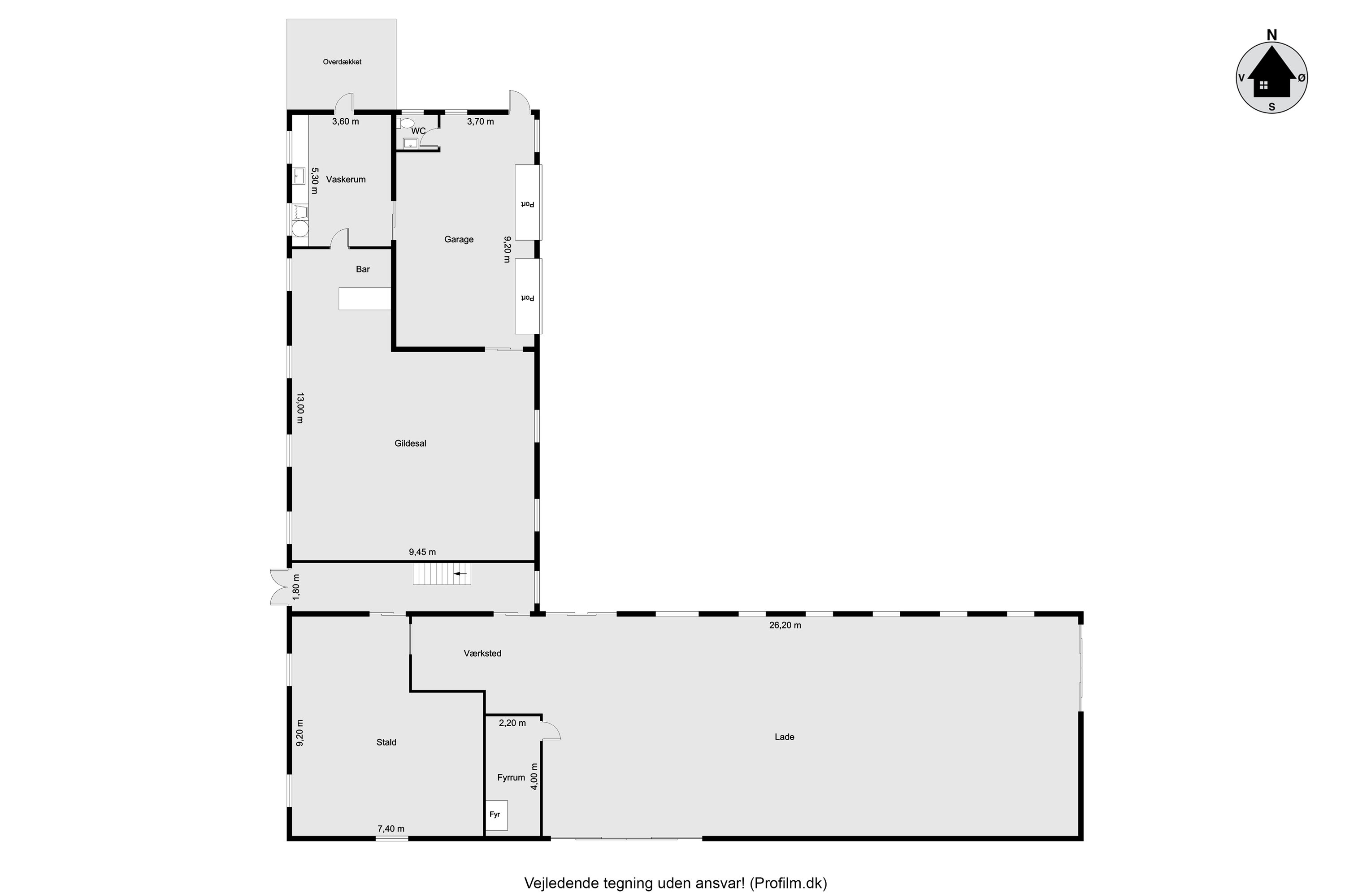 Plantegninger billede af Nørre Bøgildvej 1, Borbjerg, 7500 Holstebro