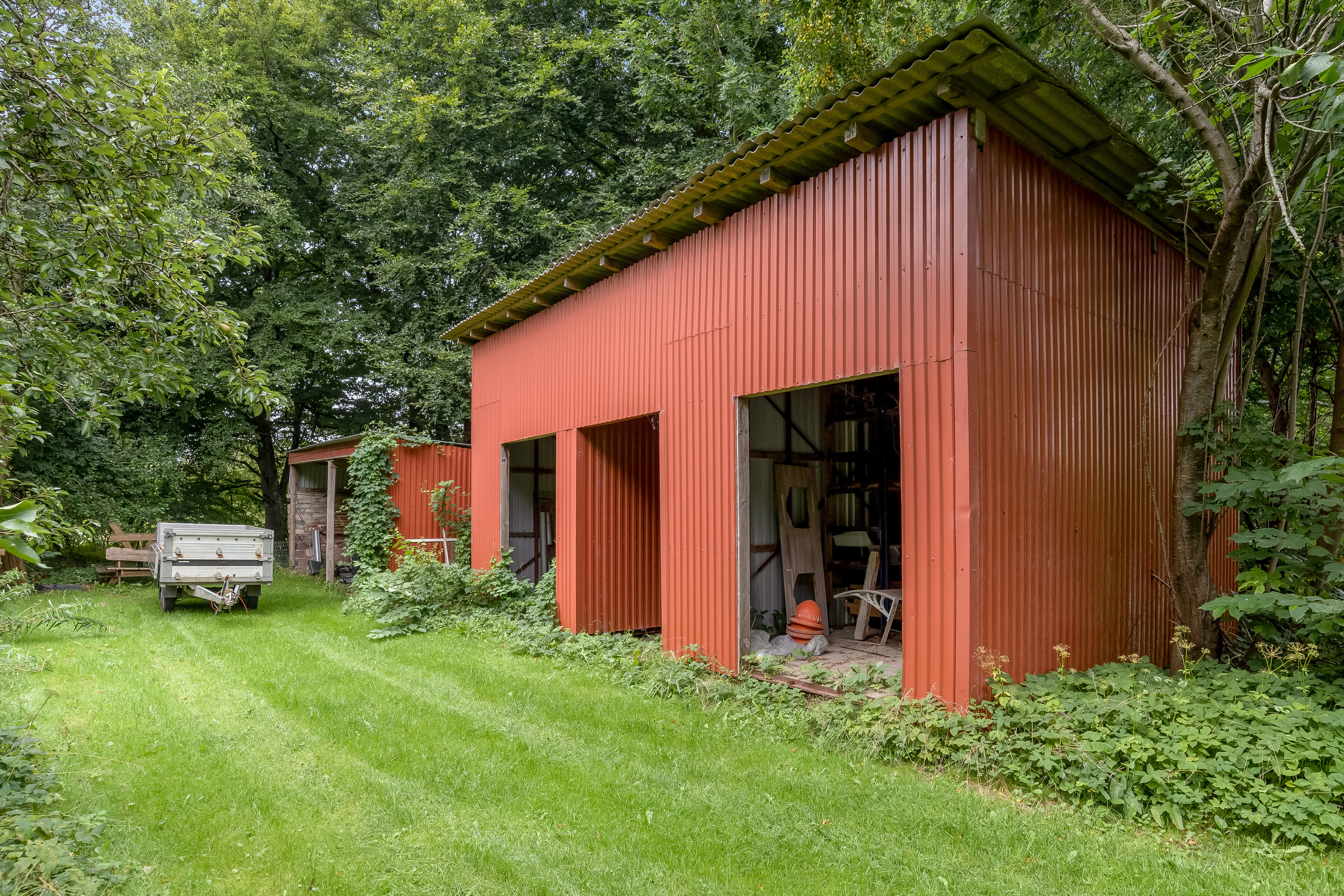 Fremhævet udhus billede i fuldskærmstilstand. Billede af Agerfeldvej 17, 7550 Sørvad