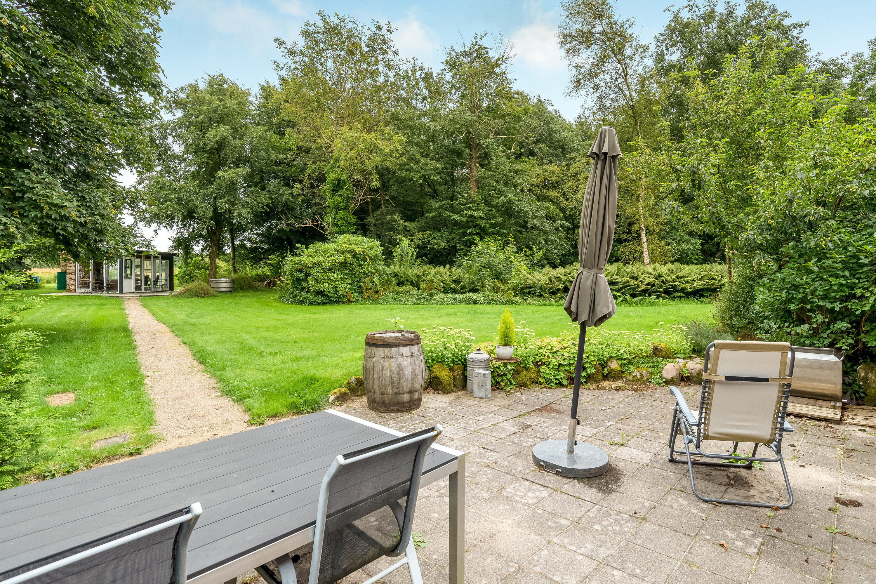 Fremhævet have billede i fuldskærmstilstand. Billede af Agerfeldvej 17, 7550 Sørvad