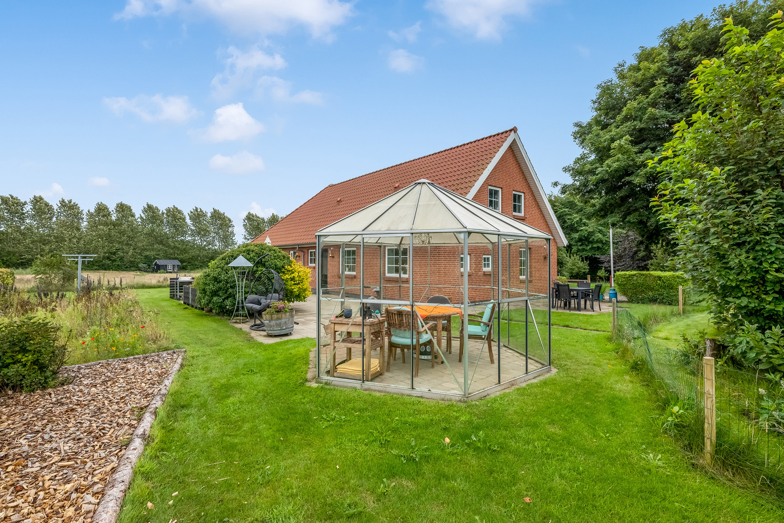 Fremhævet ejendommen billede i fuldskærmstilstand. Billede af Tinkerdalsvej 3, Skave, 7500 Holstebro