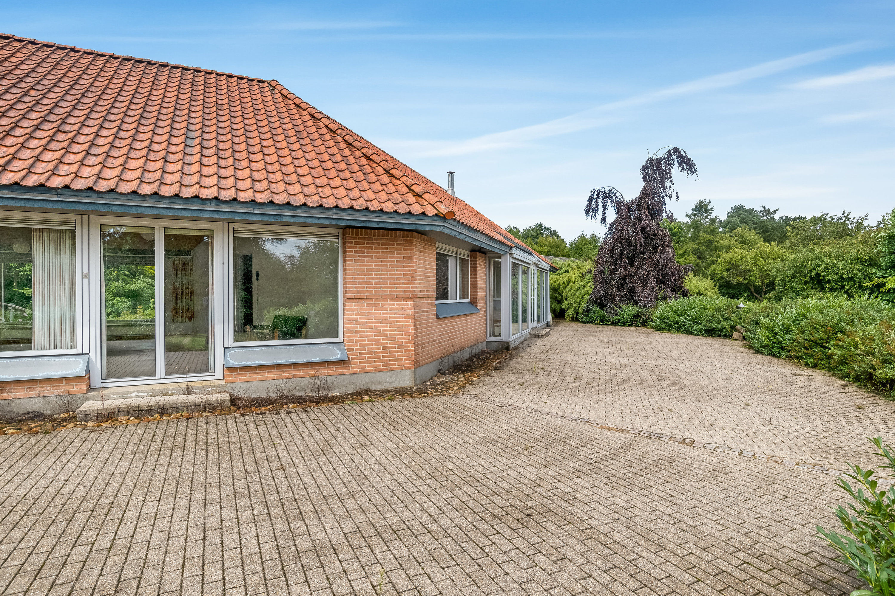 Fremhævet terrasse billede i fuldskærmstilstand. Billede af Bjergbyvej 12, Bjergby, 7830 Vinderup